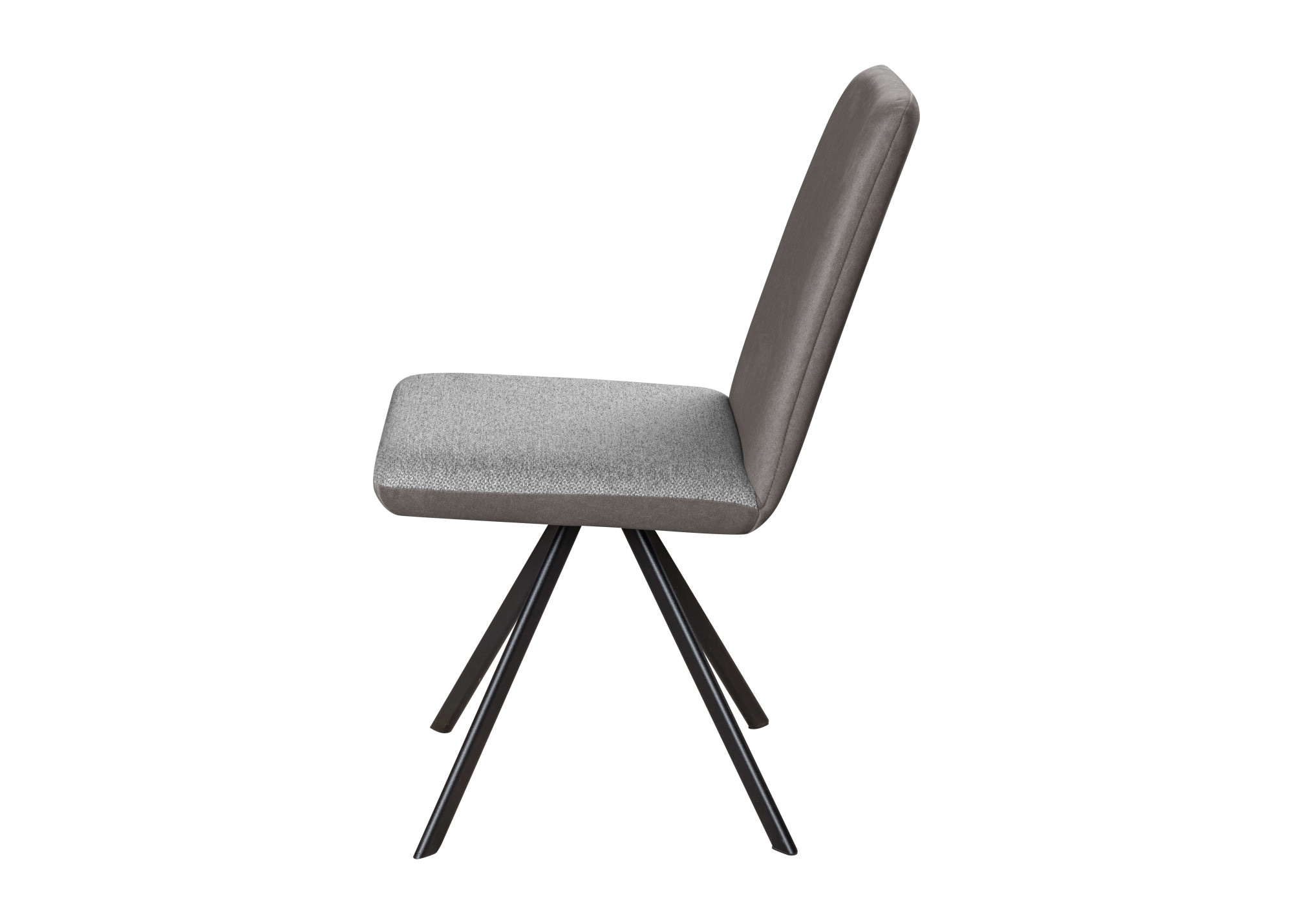 GOODproduct Ensemble de bancs d'angle »Gabi Essecke, Sitzgruppe, Eckbankgruppe, Küchenbankgruppe« Ensemble, 4tlg, 4 pièces tlg. Gestell aus matt-schwarzem Flachmetall, stabil, 2-Stoff-Design