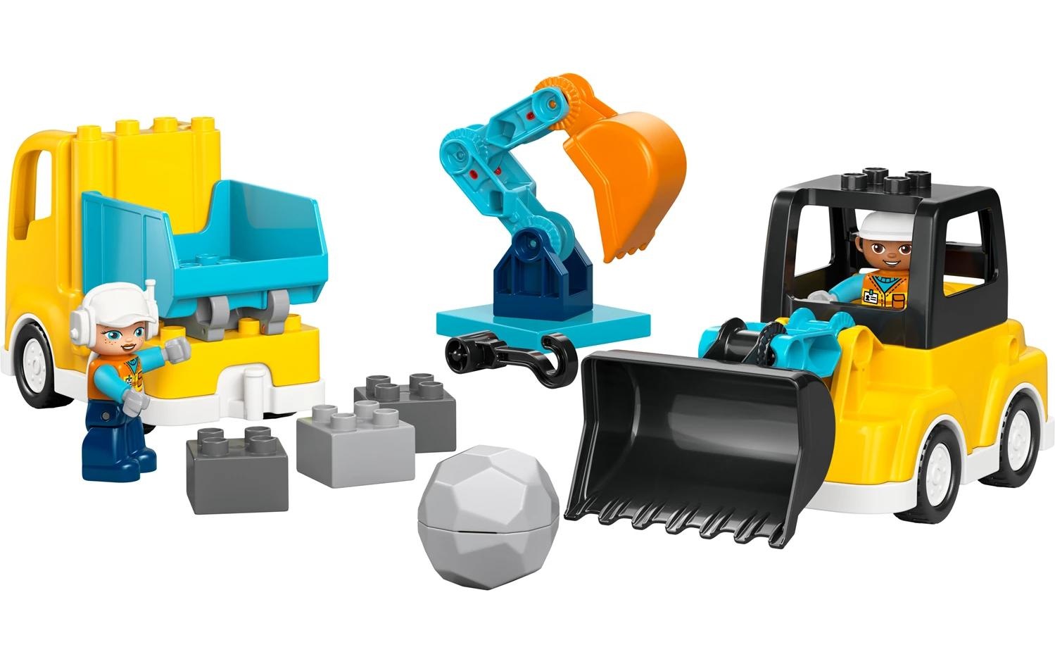  Pions de construction »DUPLO® Baufahrzeuge 3-in-1 Set 10475« Kategorie: Fahrzeug