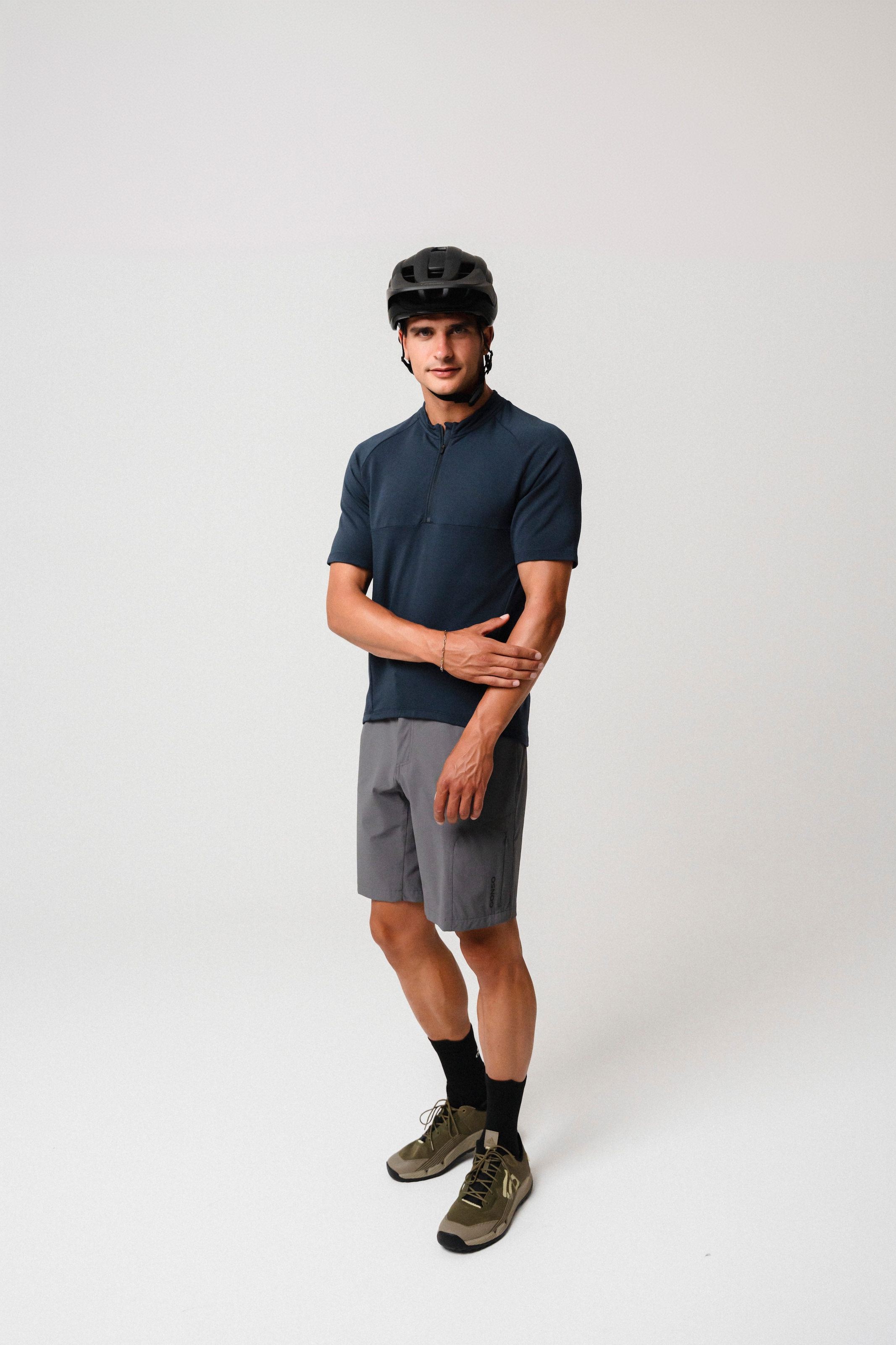 Gonso Maillot de cyclisme »Adventure Jersey Nature M« Herren Fahrradtrikot kurzarm, Slim Fit