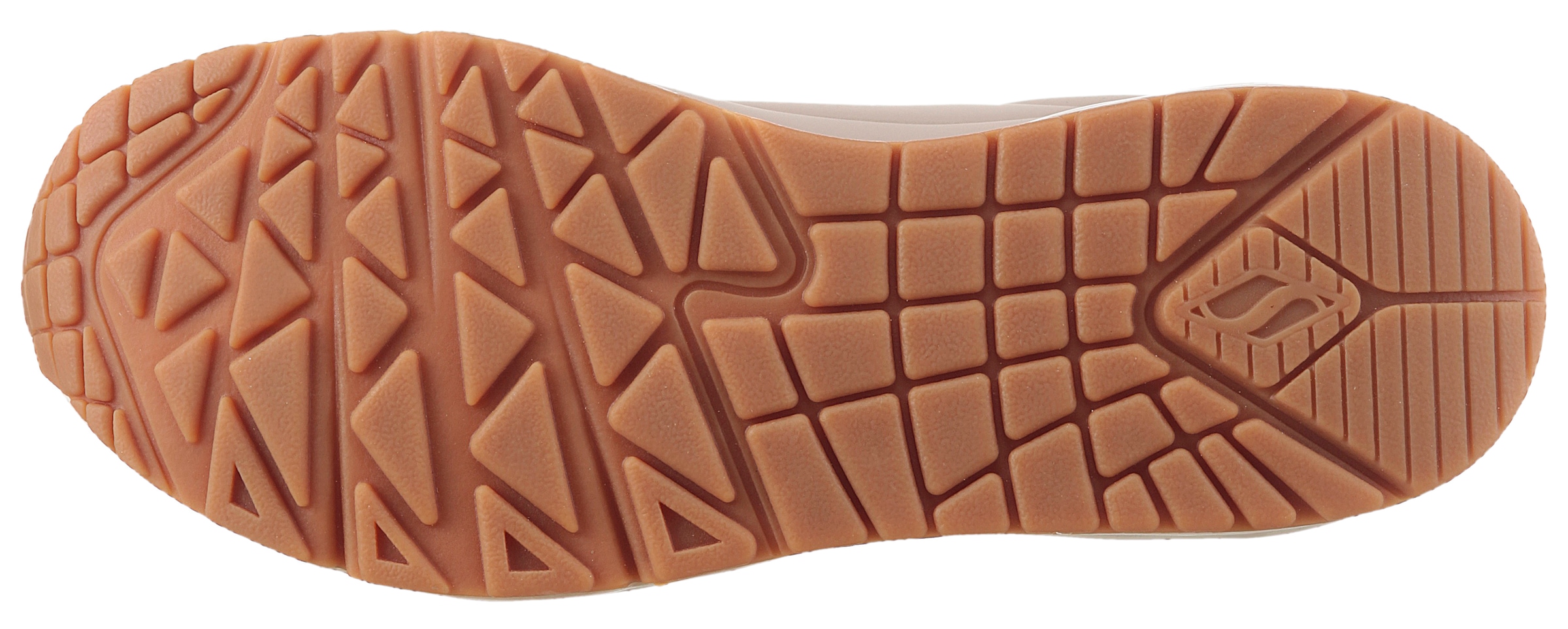 Skechers Sneaker »UNO GOLDEN AIR«  Freizeitschuh, Halbschuh, Schnürschuh mit Metallic-Einsatz