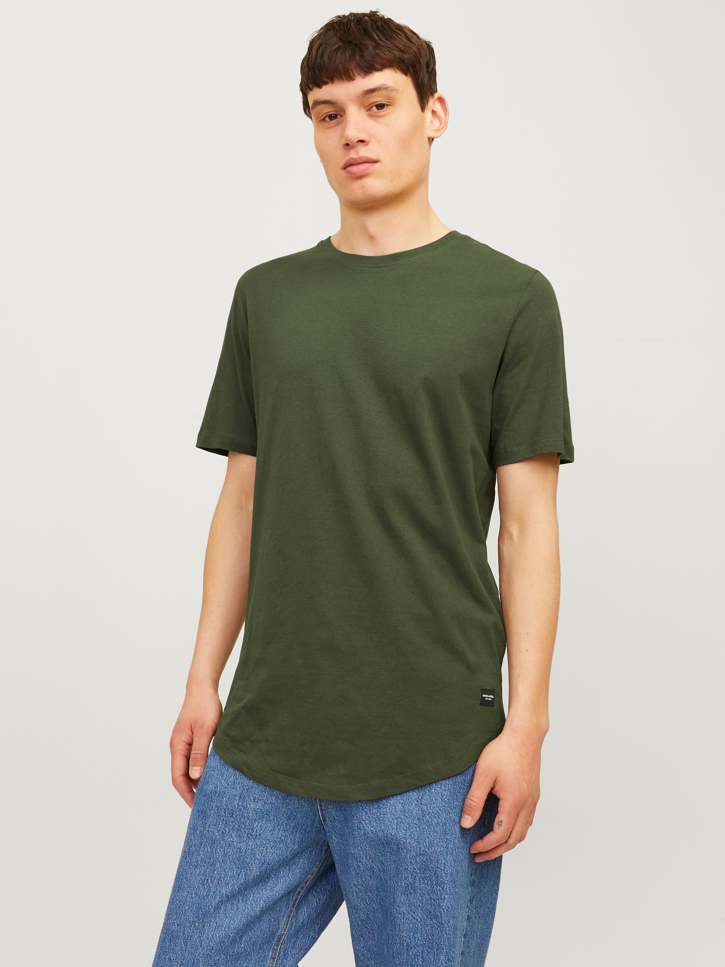 Jack & Jones T-shirt »JJENOA TEE SS CREW NECK 5PK MP NOOS« Packung, 5er-Pack, 5 cuis