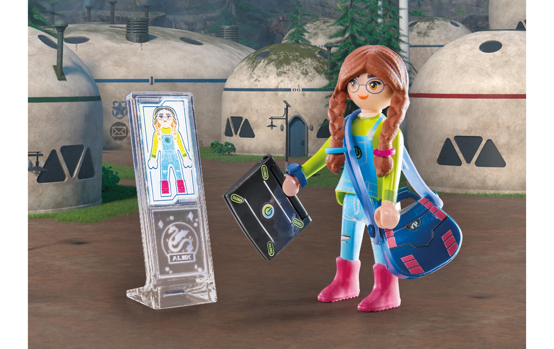 Playmobil® Spielbausteine »Dragons The Nine Realms – Feathers & Alex 71083«