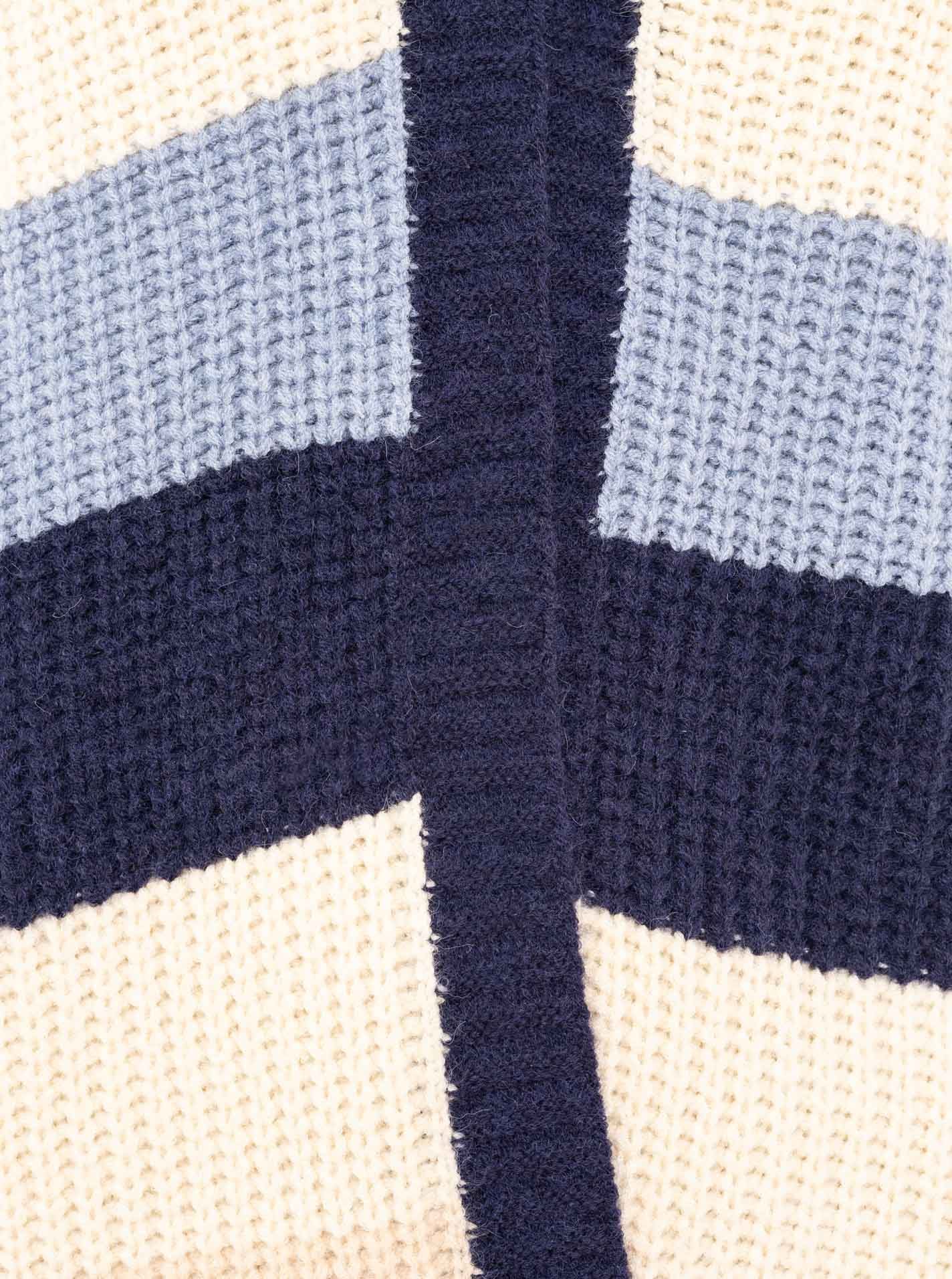 Zwillingsherz Veste en tricot »"Streifen"« mit Blockstreifen