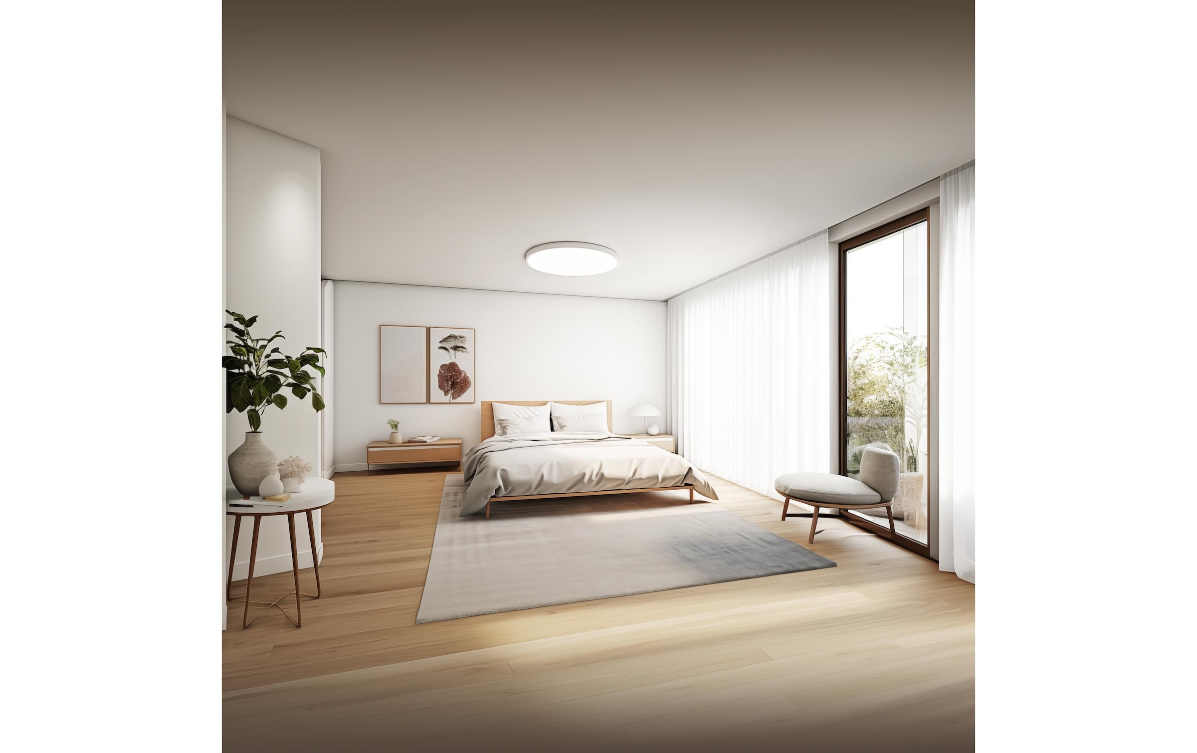 Xiaomi Smarte LED-Leuchte »Smart Ceiling Light D40 2700–5700K« 1 Stk. Kaltweiss | Neutralweiss | Tageslichtweiss | Warmweiss