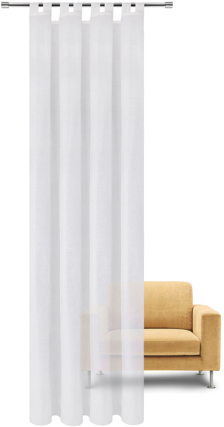 Gerster Gardine »Maia« Schlaufen 1 Stk. tlg. Schlaufenschal "Maia" uni