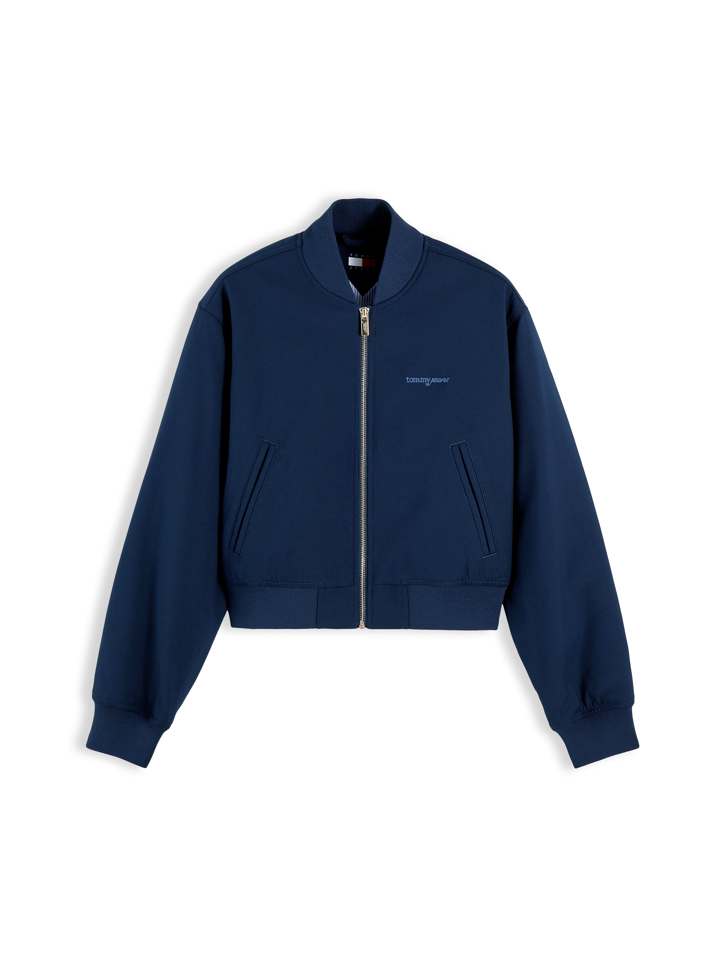 Tommy Jeans Blouson »TJW REG SCRIPT BOMBER« Materialmix