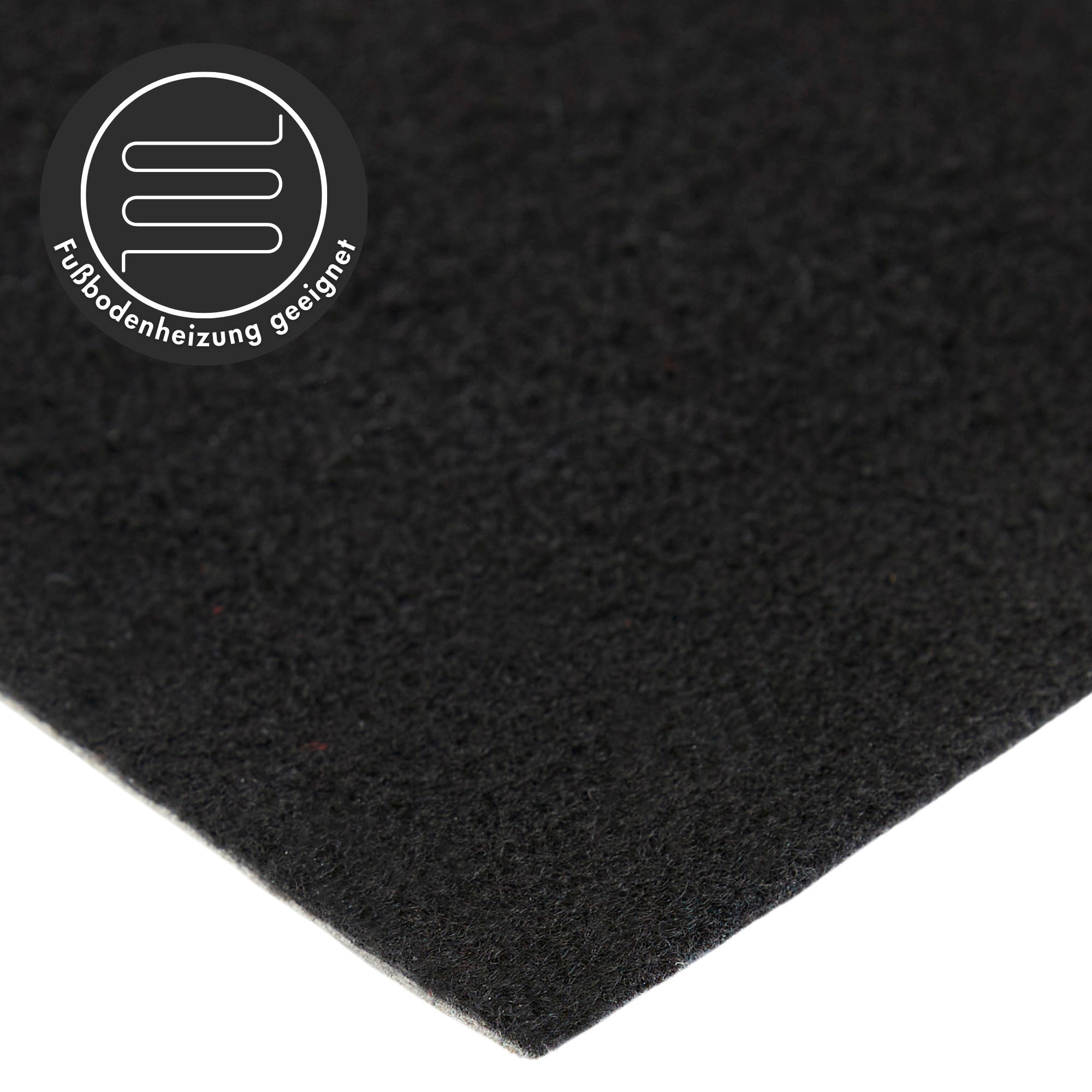 Andiamo Teppichboden »Sina, Velours, Gesamthöhe 6 mm, Luxusklasse LC1« rechteckig Uni Farben, Breite 400 cm, strapazierfähig, pflegeleicht, Wohnzimmer