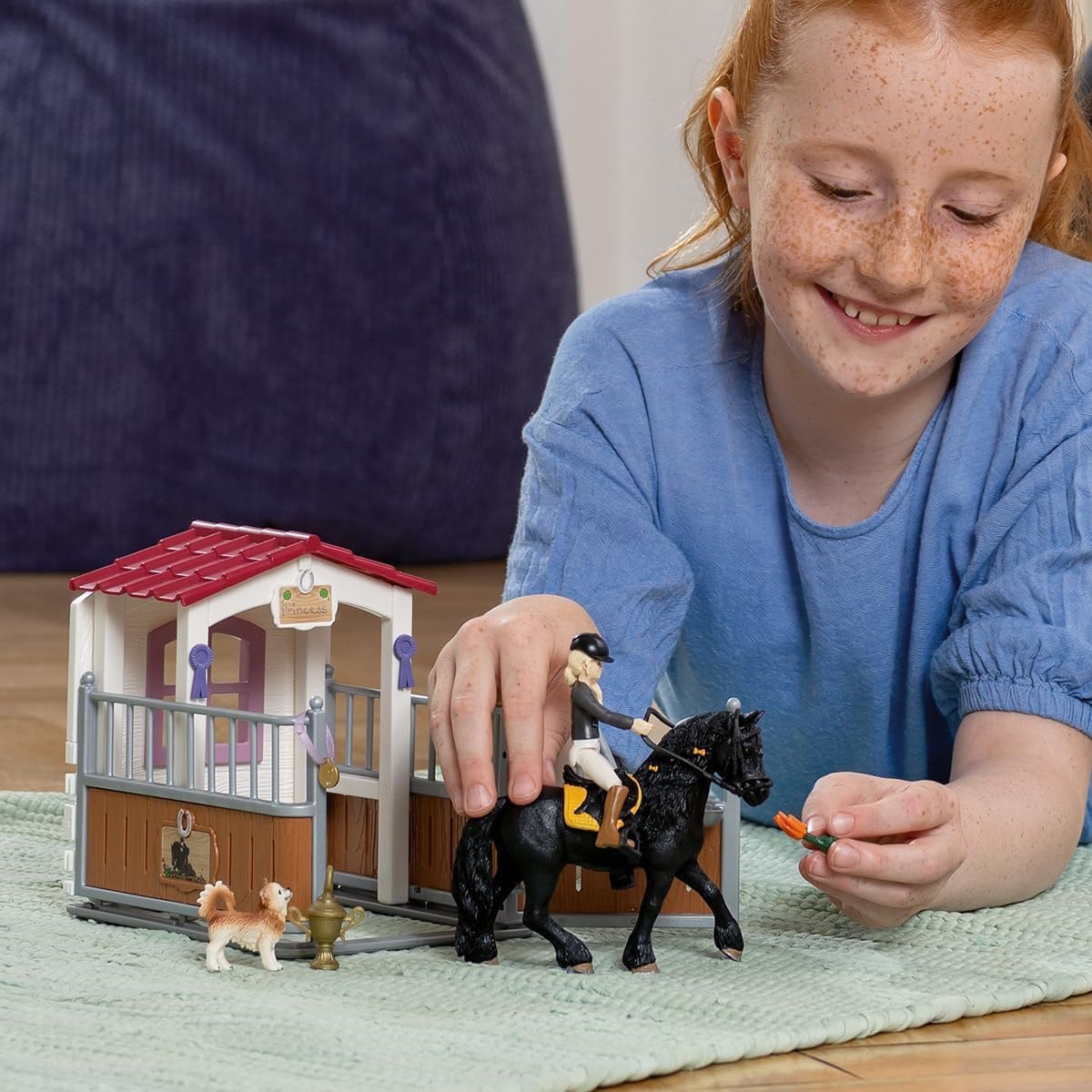 Schleich® Spielfigur »HORSE CLUB, Tori und Princess (42437)« Made in Europe