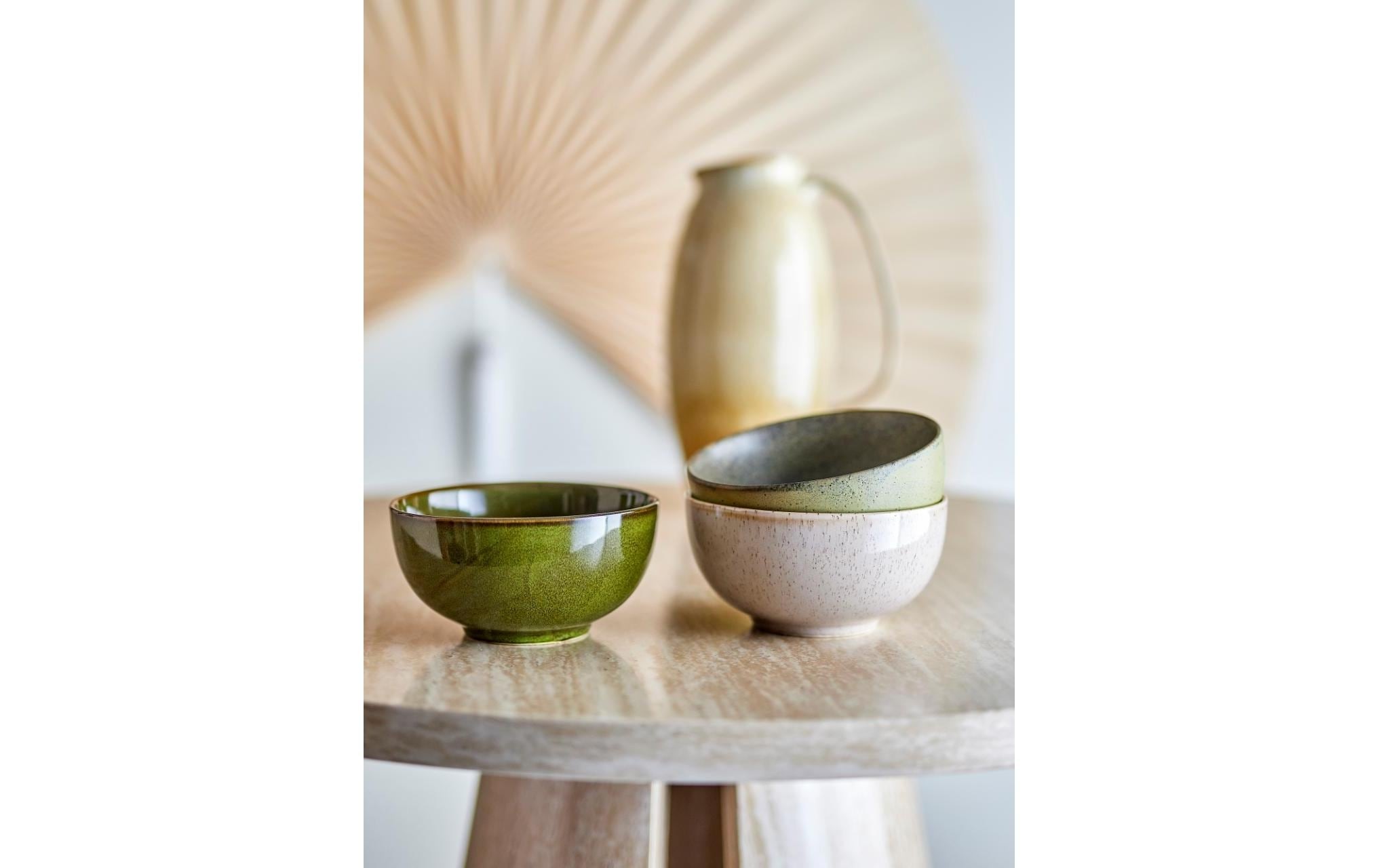 Bloomingville Bol »Addison, Steinzeug, 3 Stück« 3