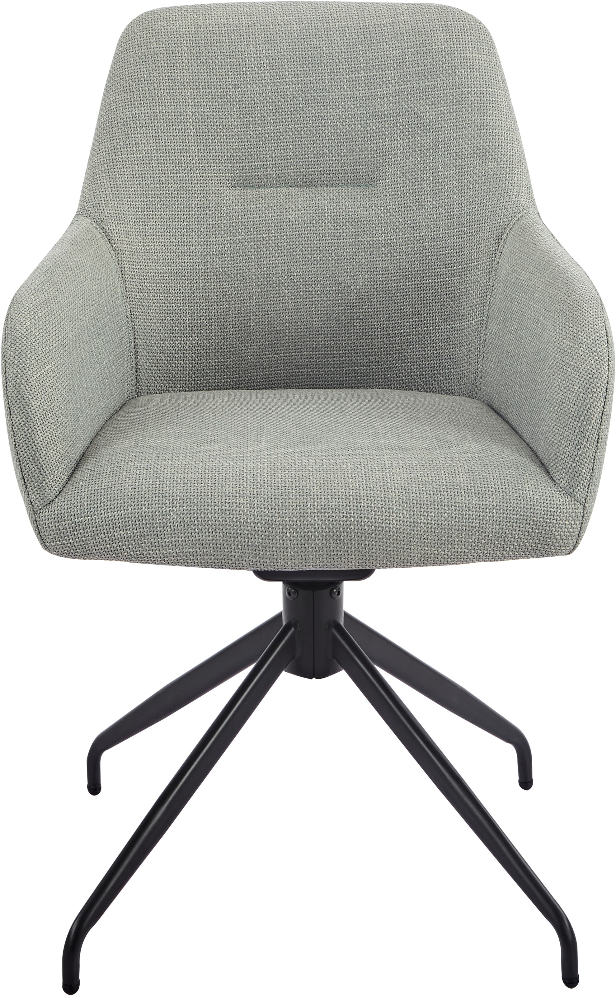 HELA Chaise avec accoudoirs »TRIEST« (Ensemble) 1 cuisfauteuil pivotant à 360°, cadre plié, fonction relax, accoudoirs