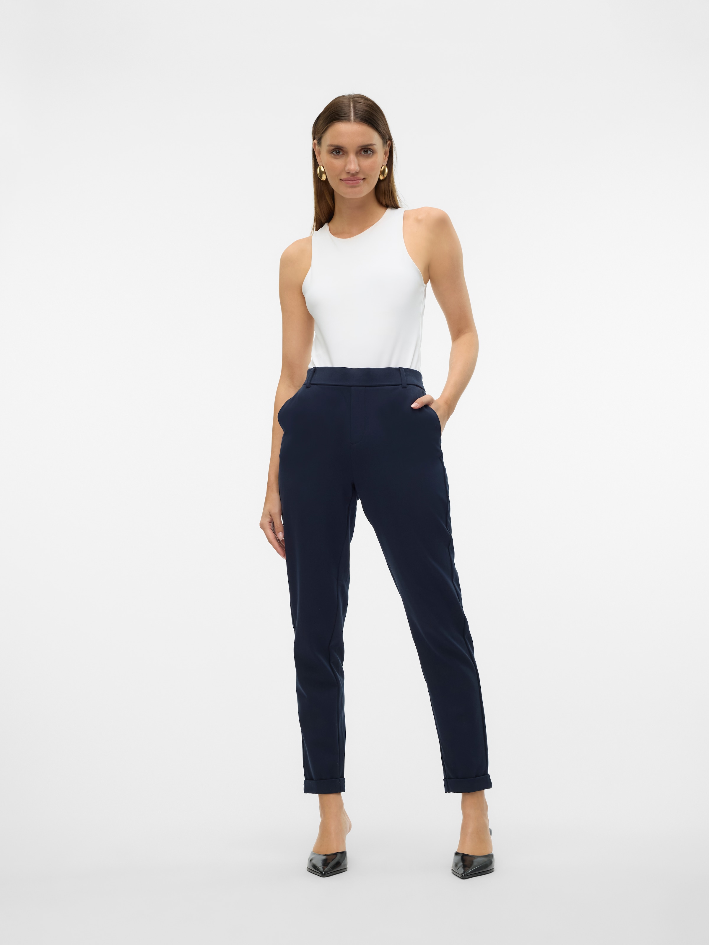 Vero Moda Pantalon de costume »VMMAYA«  hinten mit Gummizugbündchen