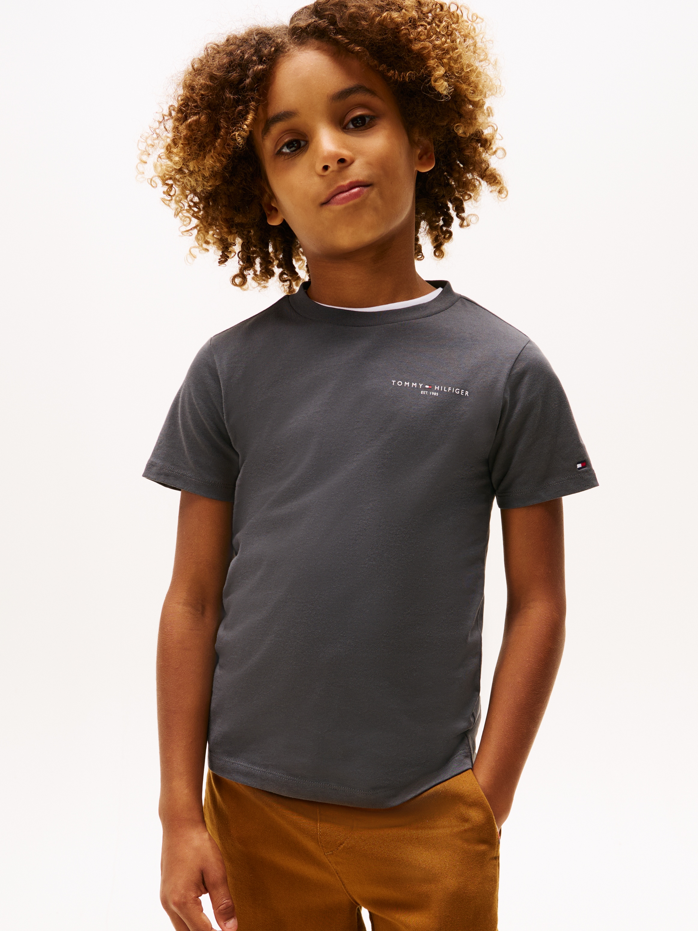Tommy Hilfiger T-Shirt »MINI CORP T-SHIRT« Kinder bis 16 Jahre