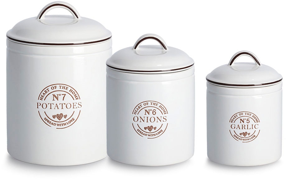 Zeller Present Boîte à provisions »Garlic« 1 cuis tlg. für Knoblauch, 880 ml