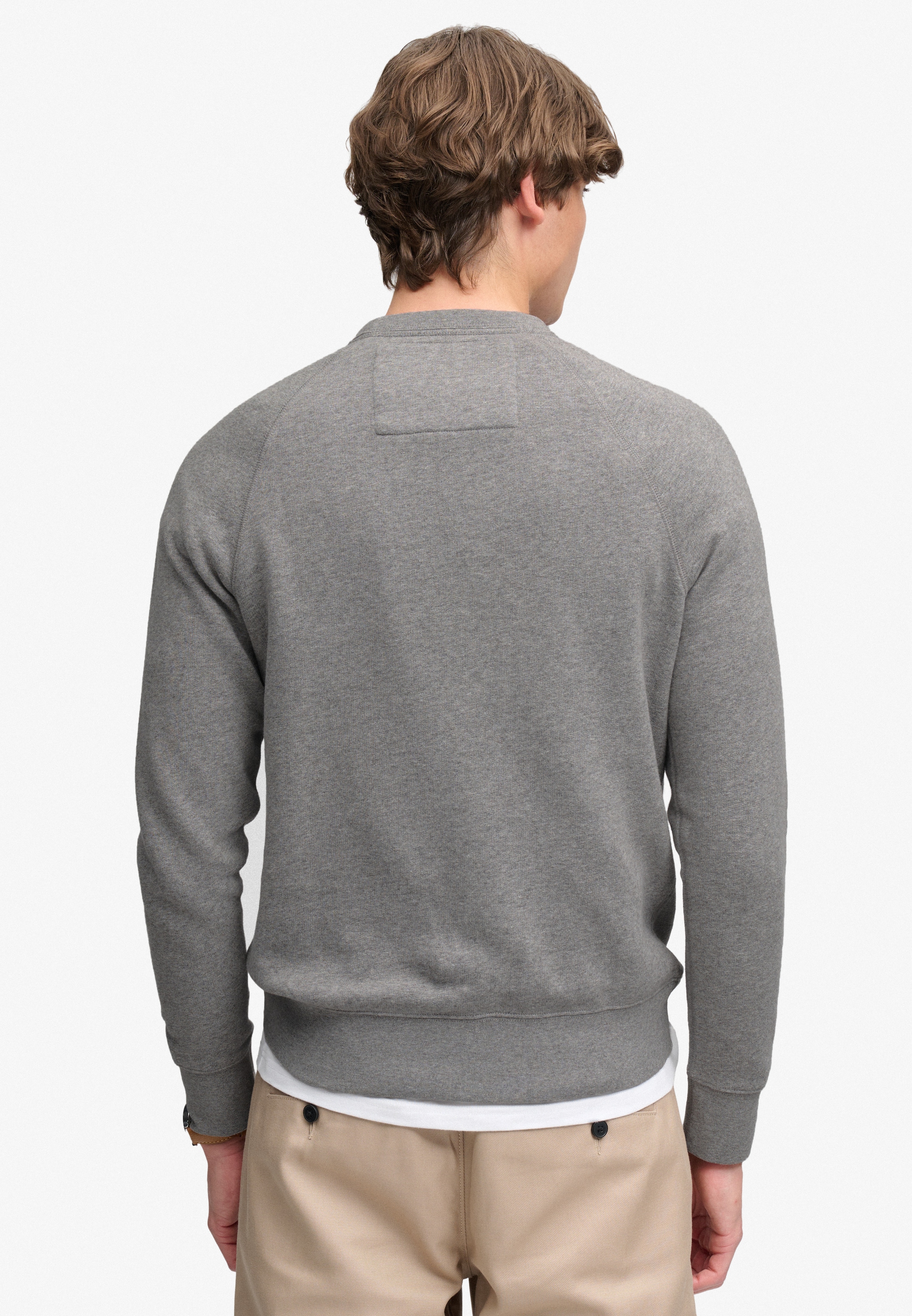 Superdry Sweat-shirt »ATH FELT APPLIQUE RELAXED CREW«, Baumwollmischung, relaxed fit
