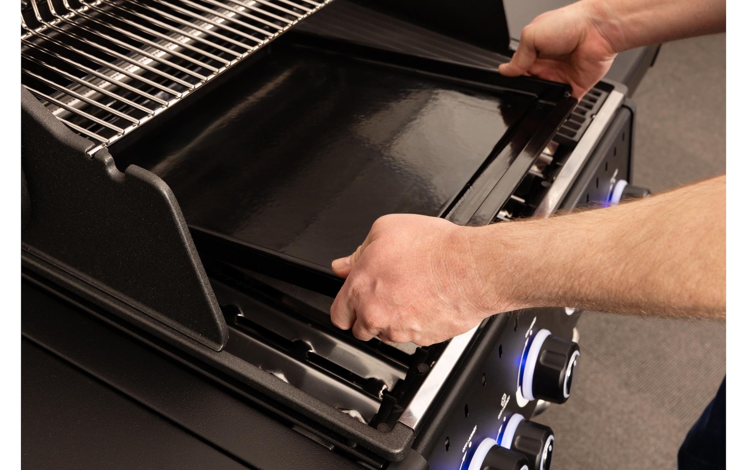 Broil King Embout de plaque de gril »Do more – plancha Baron Crown« Emaillierte Plancha Platte für Baron und Crown Serie