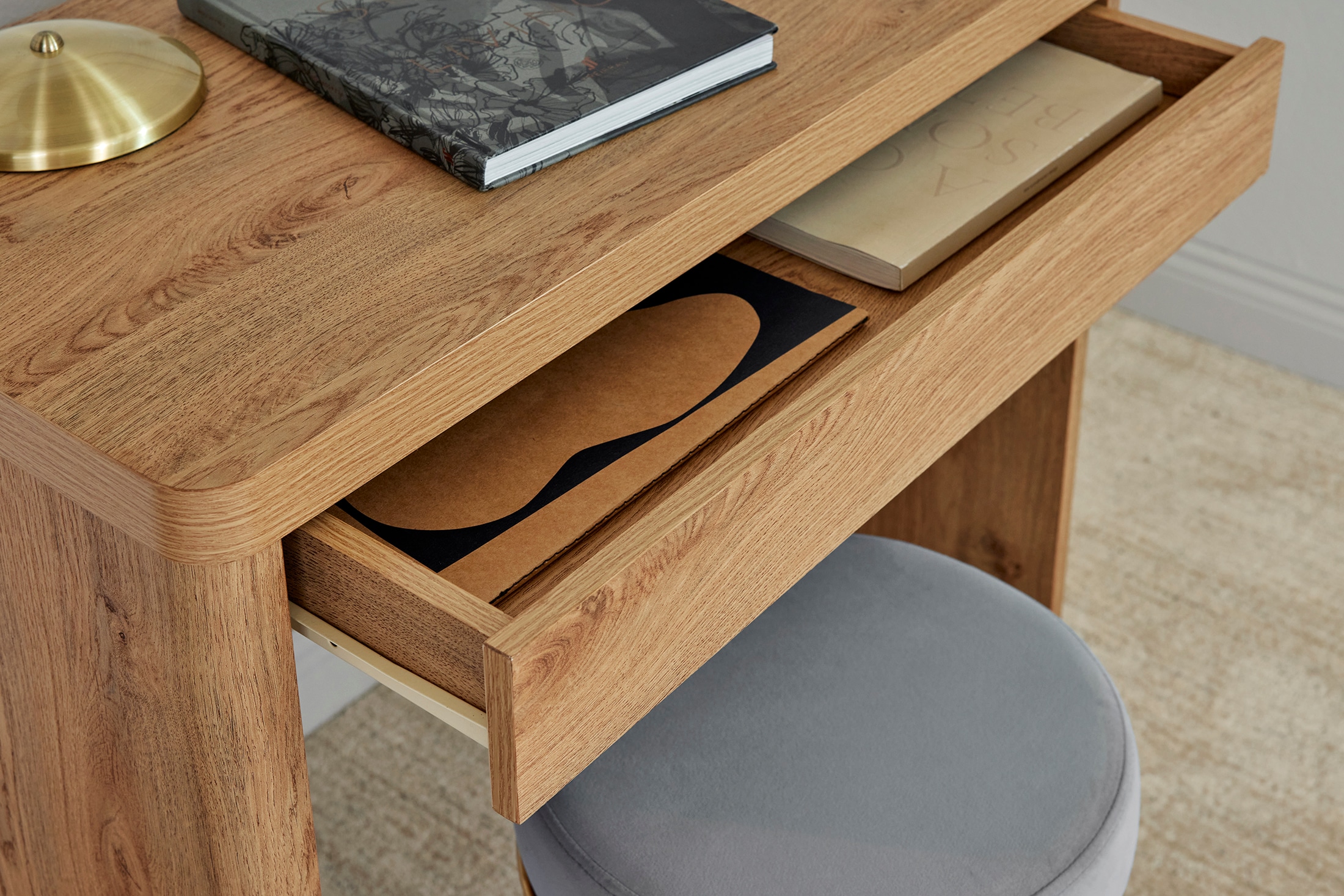Jahnke Schreibtisch »CU-LIBRE 80« 1 Stk. tlg. Schreib-oder Konsolentisch mit Schublade, Breite ca. 79 cm