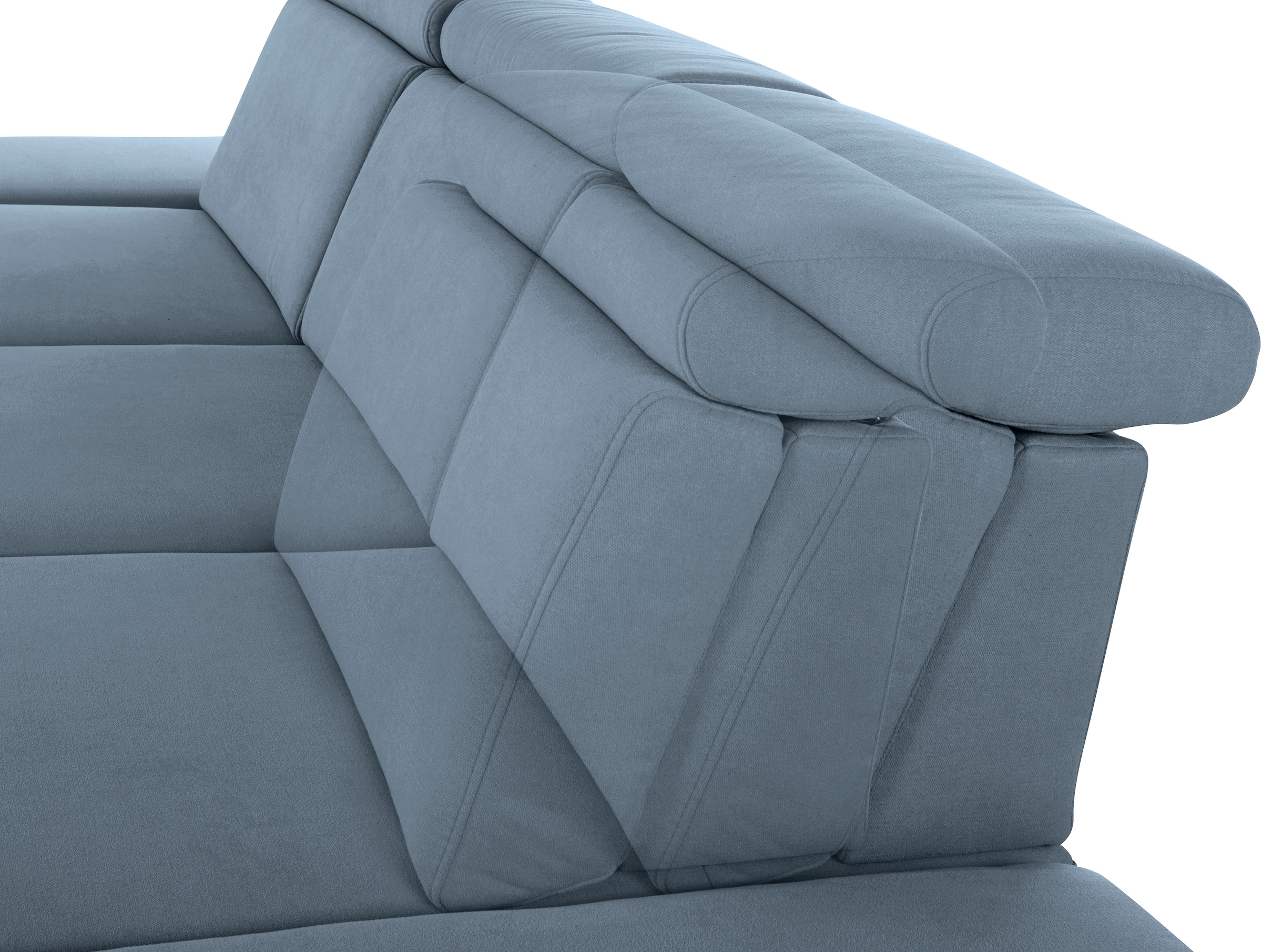 sit&more Canapé d'angle »Brisbane L-Form« Fusshöhe 12 cm, inklusive Sitztiefen-, Armteil- und Kopfteilverstellung