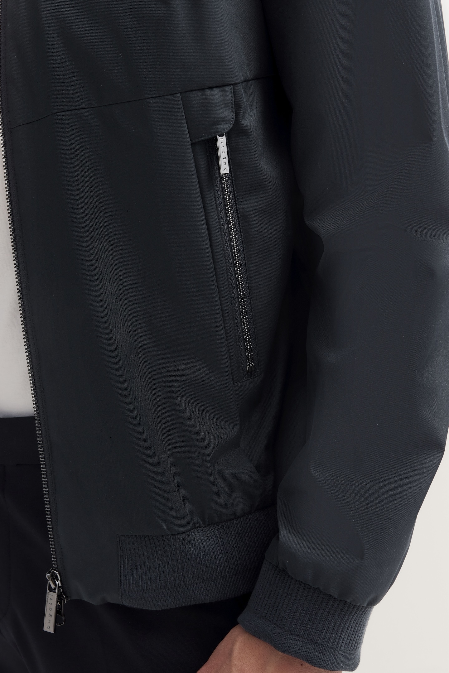 bugatti Blouson ohne Kapuze mit Collegekragen