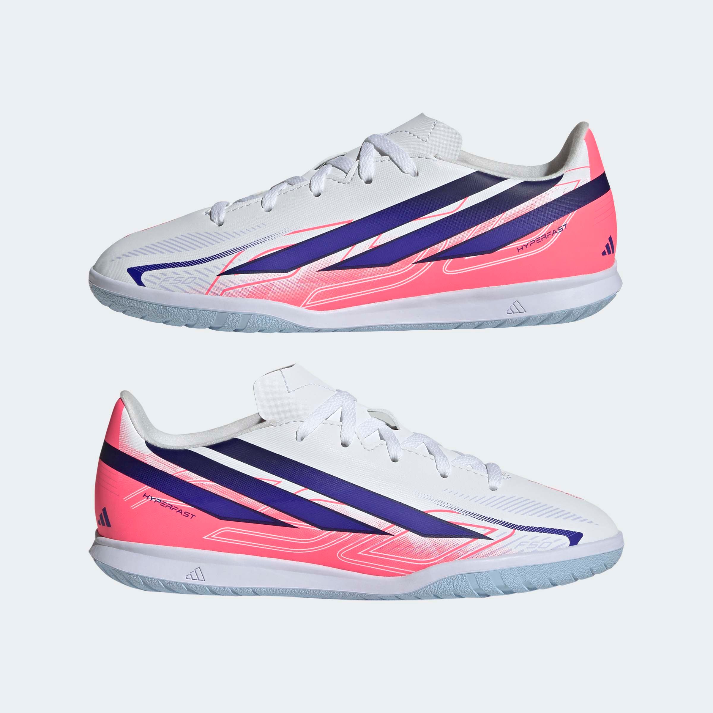 adidas Performance Chaussure de football »F50 HYPERFAST CLUB KIDS«  pour sol de salle, pour adolescents et enfants