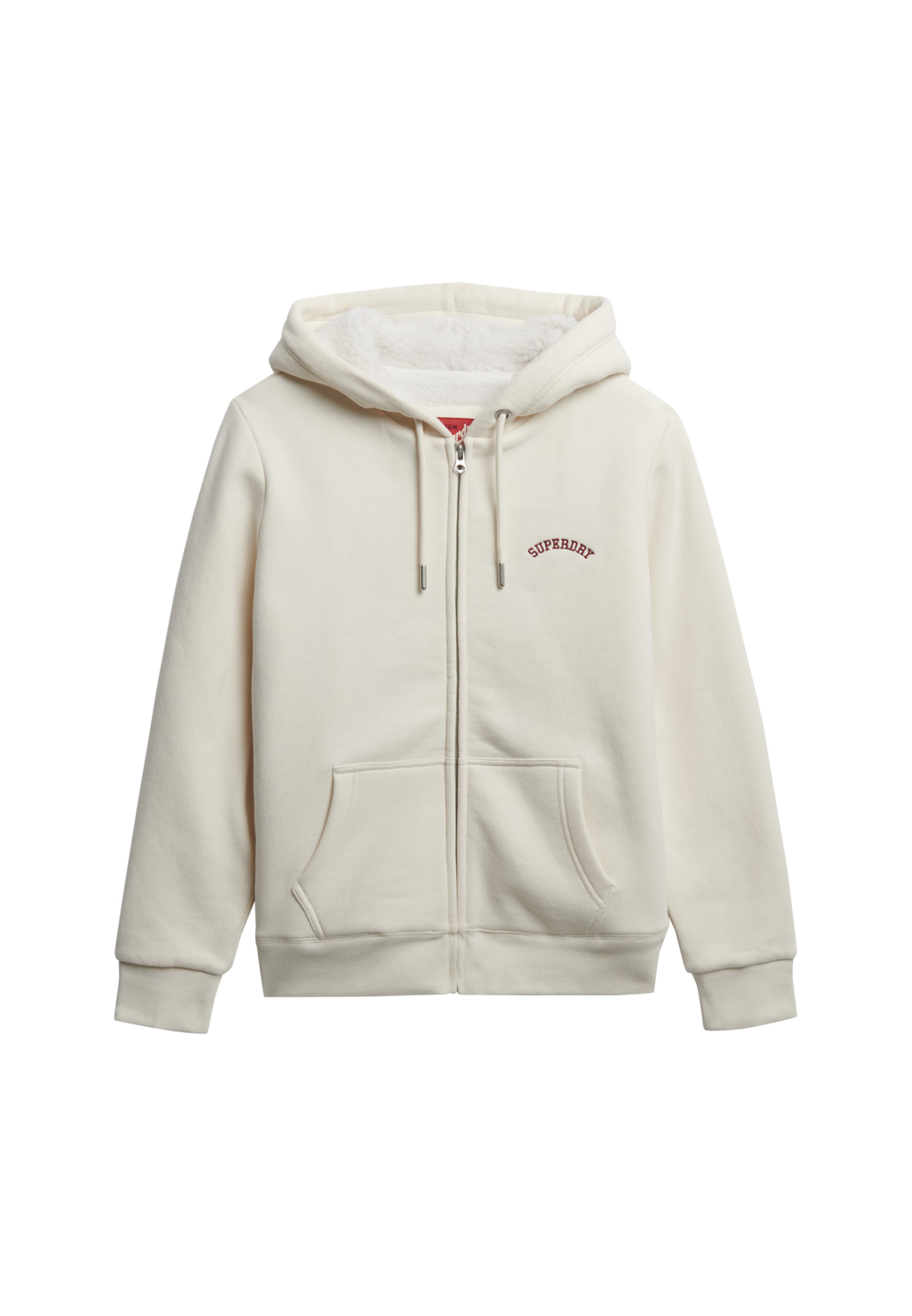 Superdry Kapuzensweatjacke »BORG LINED ZIPHOOD«