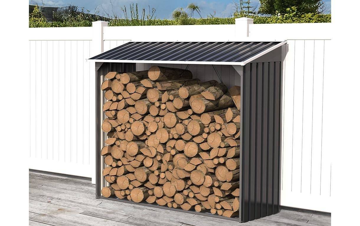 DURAMAX Kaminholzregal »Metal«