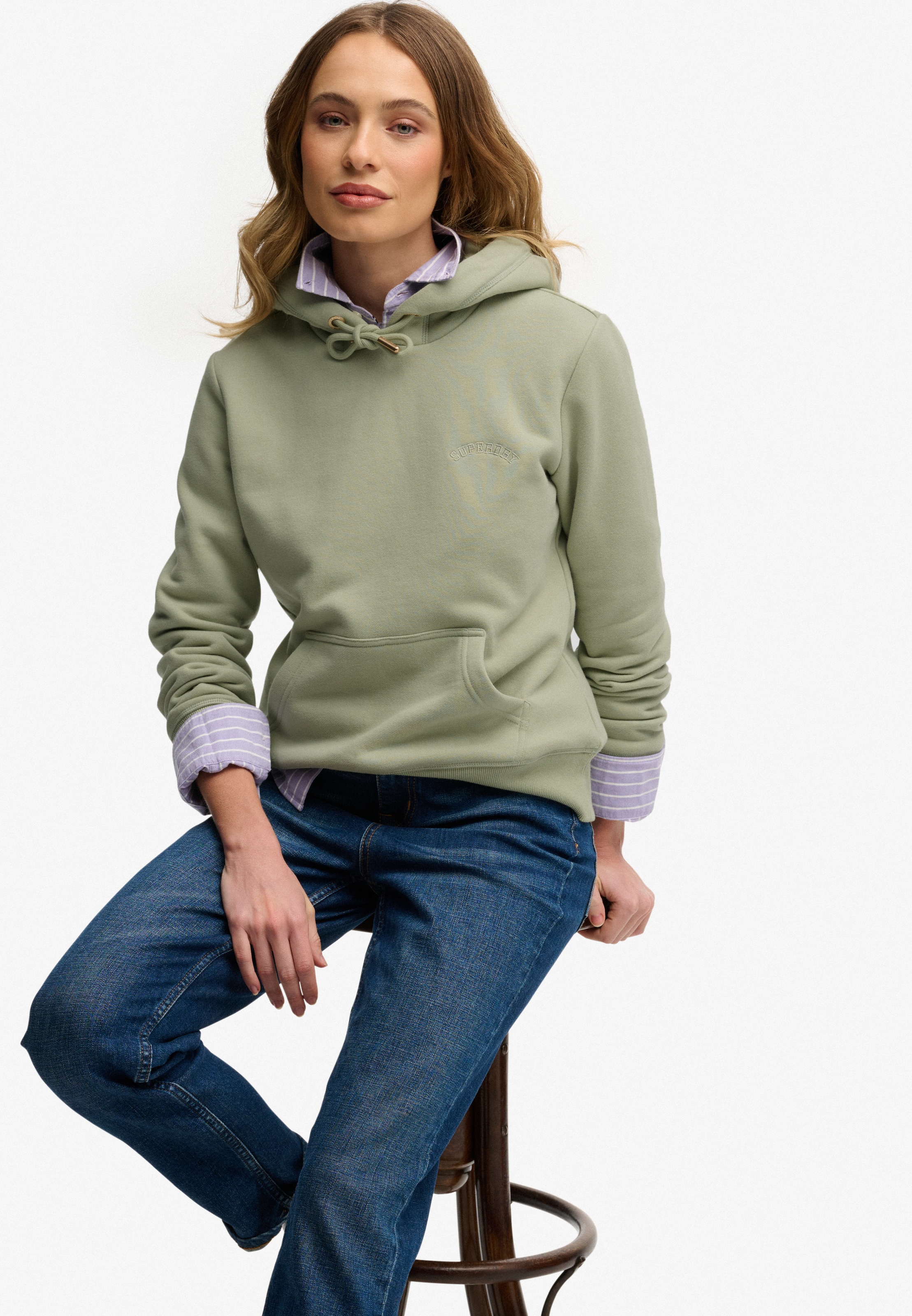Superdry Sweat à capuche »Essential Logo Emb Hood Hb«
