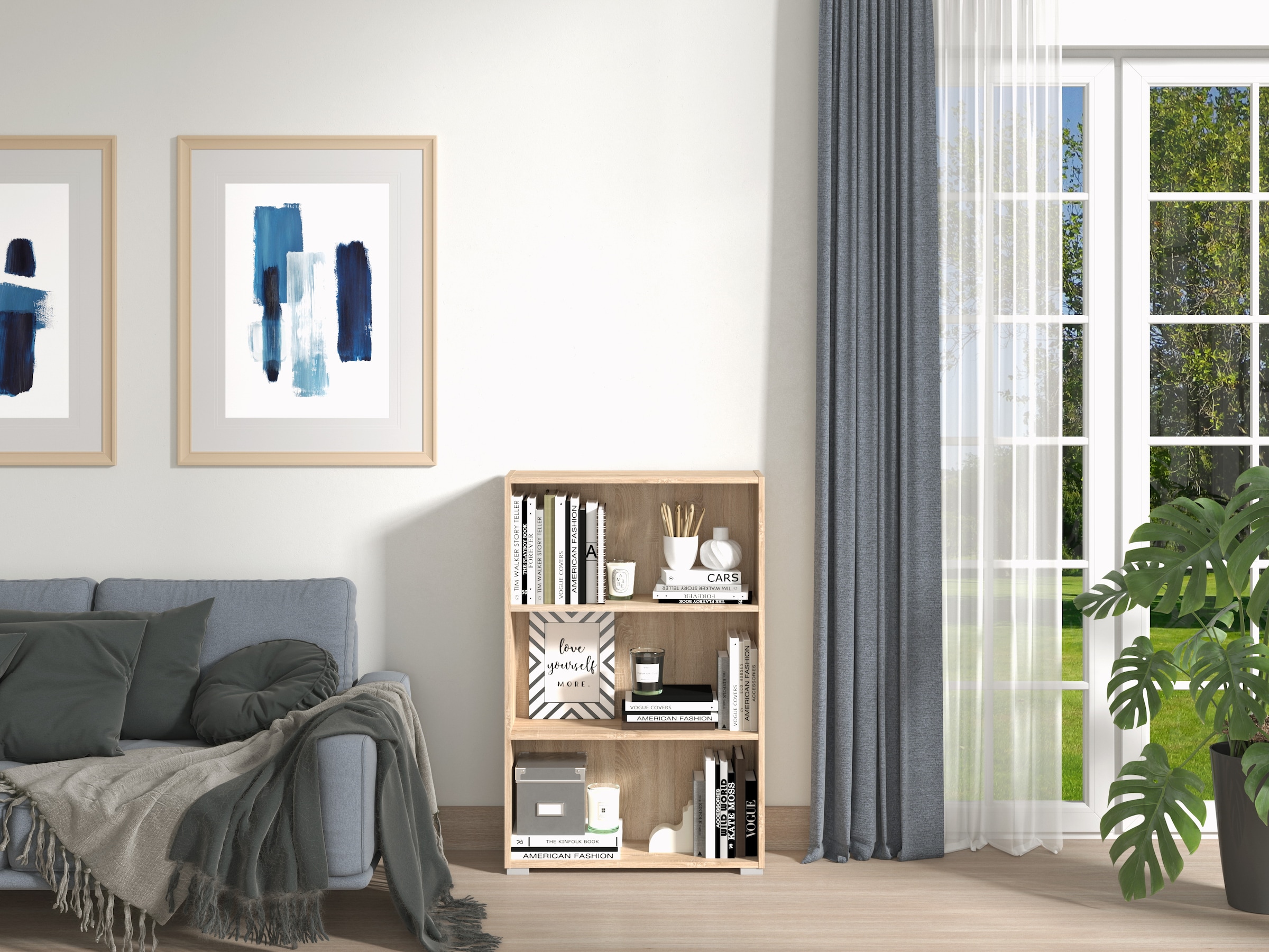 INOSIGN Étagère à dossiers »Tomar« Bücherregal für ein aufgeräumtes Home Office