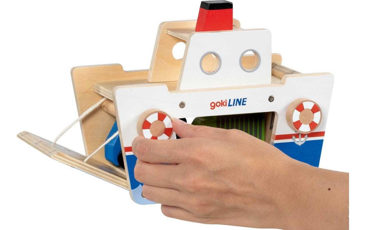 goki Spielzeug-Auto »Autofähre 20 x 14 x 16 cm«