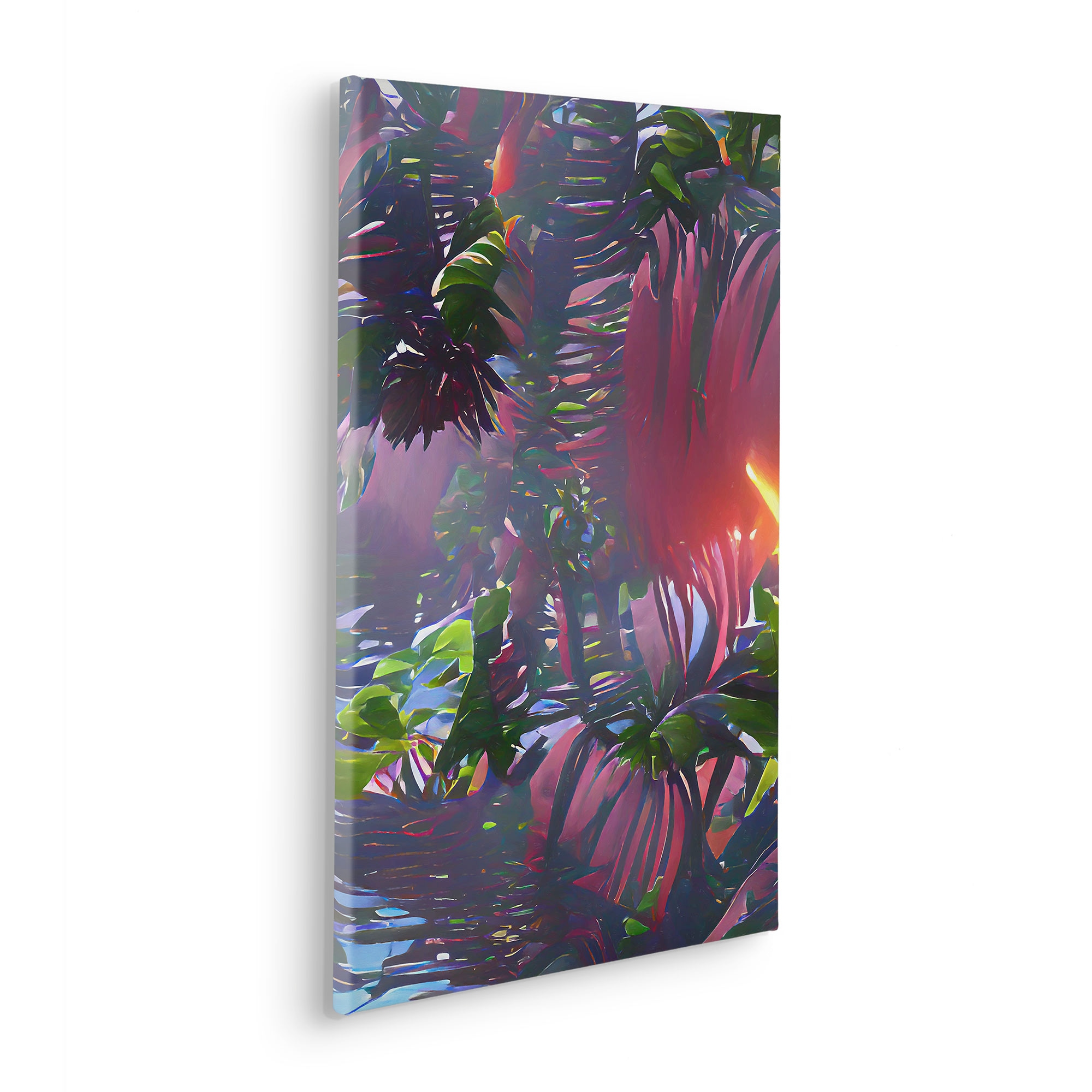 Komar Leinwandbild »Rockabilly - Grösse 40 x 60 cm« Natur 1 Stk. tlg. Keilrahmenbild mi Echtholzrahmen