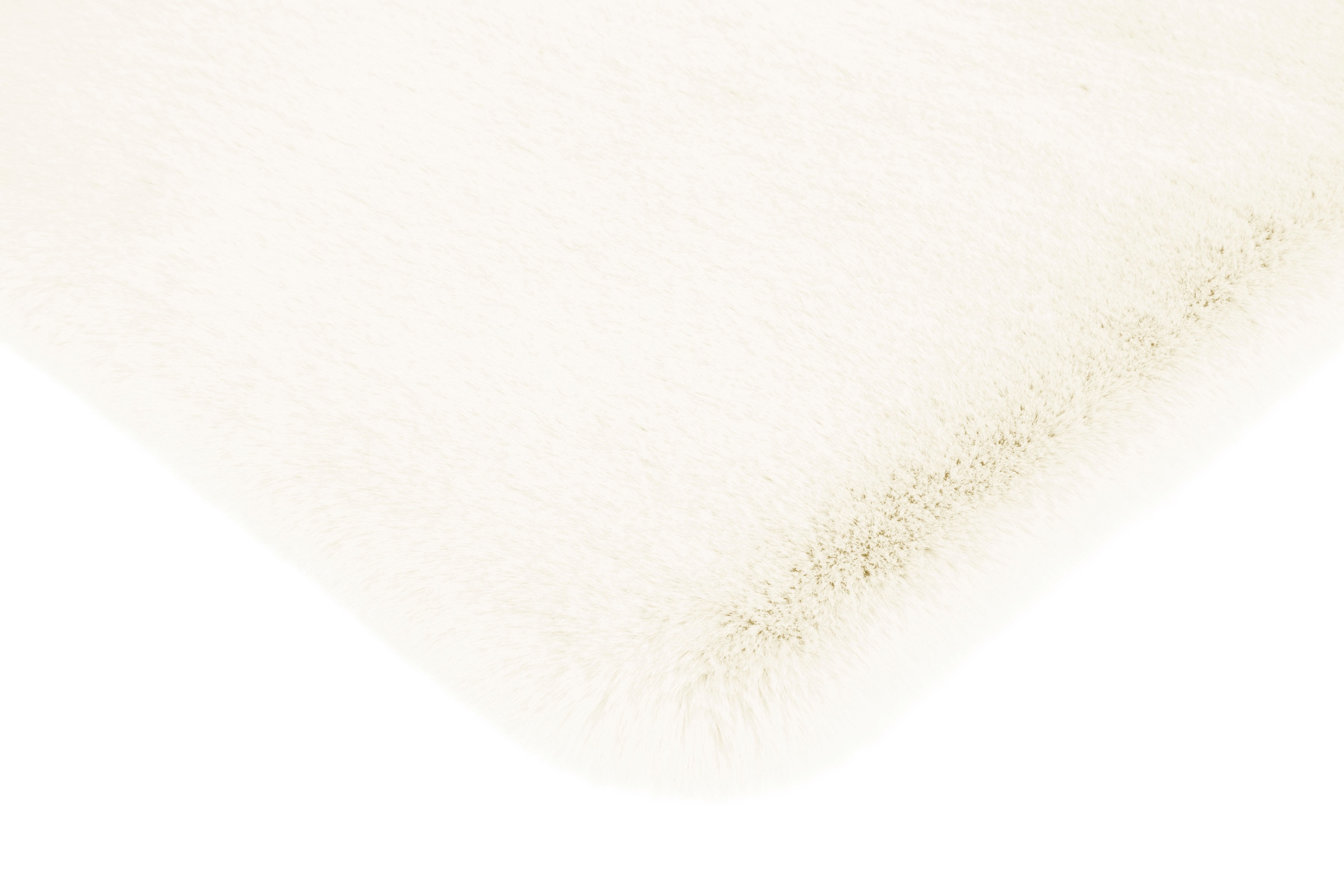 GOODproduct Tapis de bain »Rabbit Badematten, Badvorleger, Badezimmer Teppich« Höhe 30 mm Kaninchenfell-Haptik, Badteppich, rechteckig, rund & als 3-tlg. Set