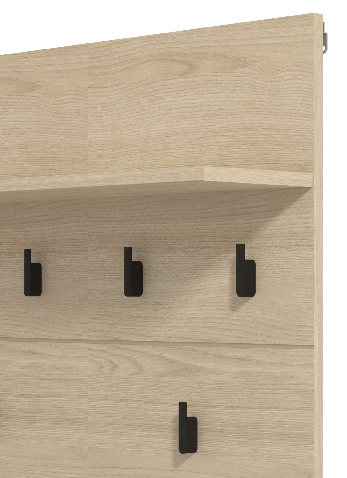 Home affaire Ensemble de vestiaires »Rathlin Flurmöbel, Dielenmöbel, Flurschrank, Flurgarderobe« 5tlg, 5 cuis tlg.