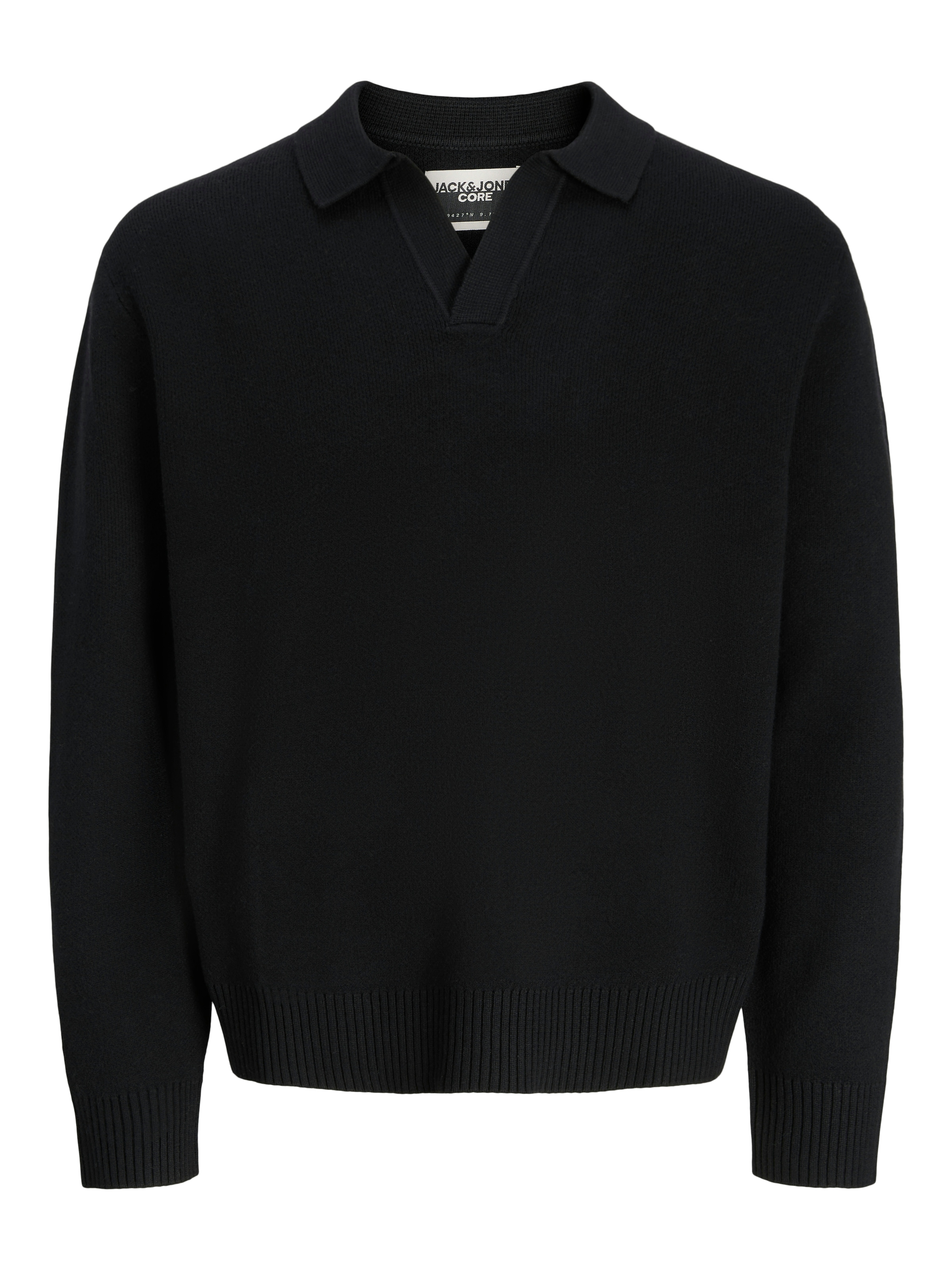 Jack & Jones Pull en tricot »JCOCOVER KNIT SPLIT NECK POLO«