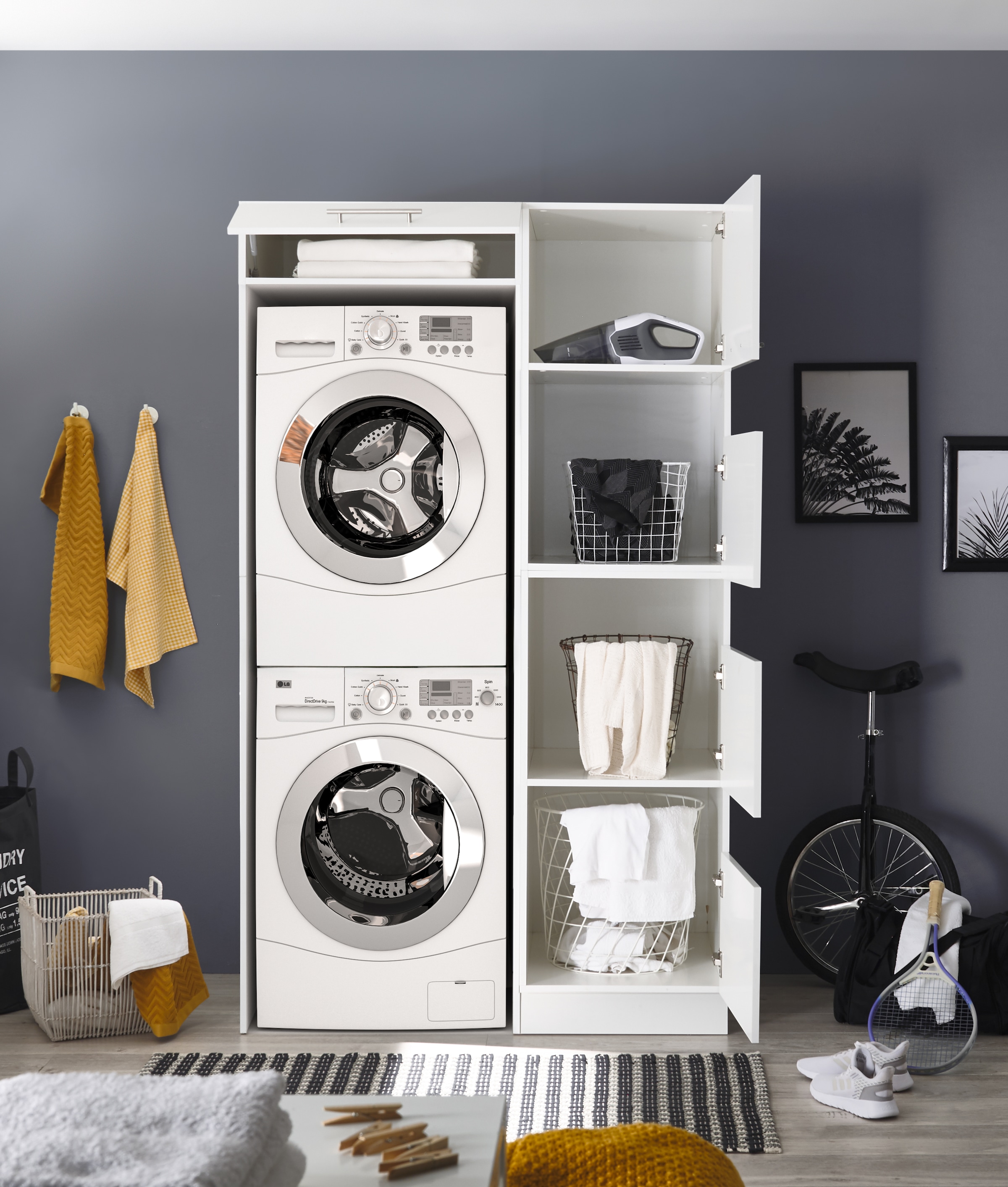 RESPEKTA Set d'armoires multi-usages »Clara-Set 5« Set, Schrankelemente einzeln erhältlich, 2 cuis tlg.