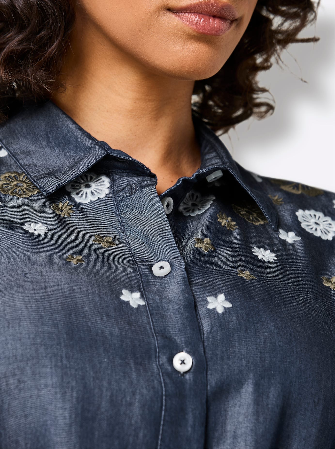 CREATION L PREMIUM Robe chemisier »Lyocell-Kleid«