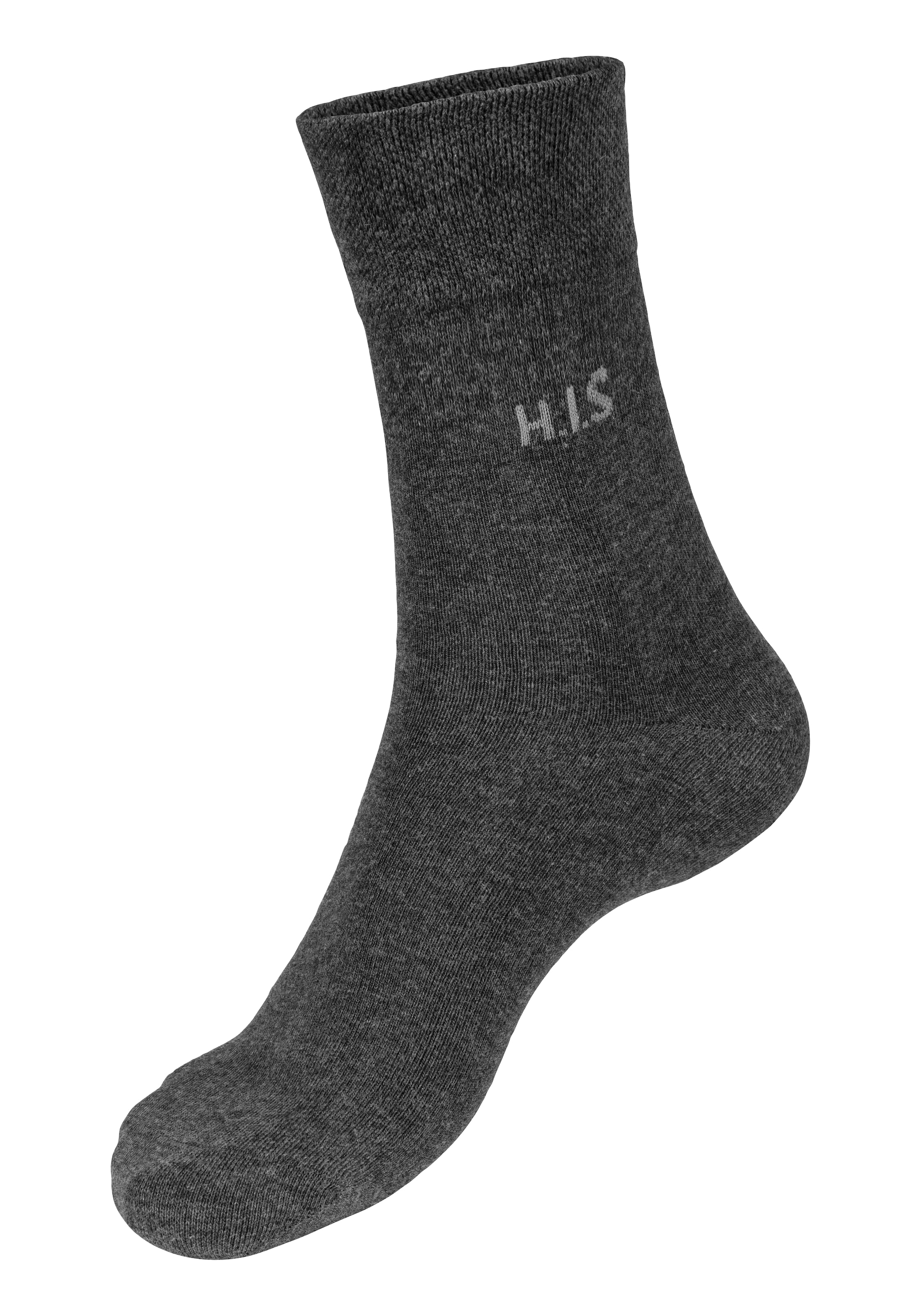 H.I.S Chaussettes Packung, 12 Couple tlg. ohne einschneidendes Gummi