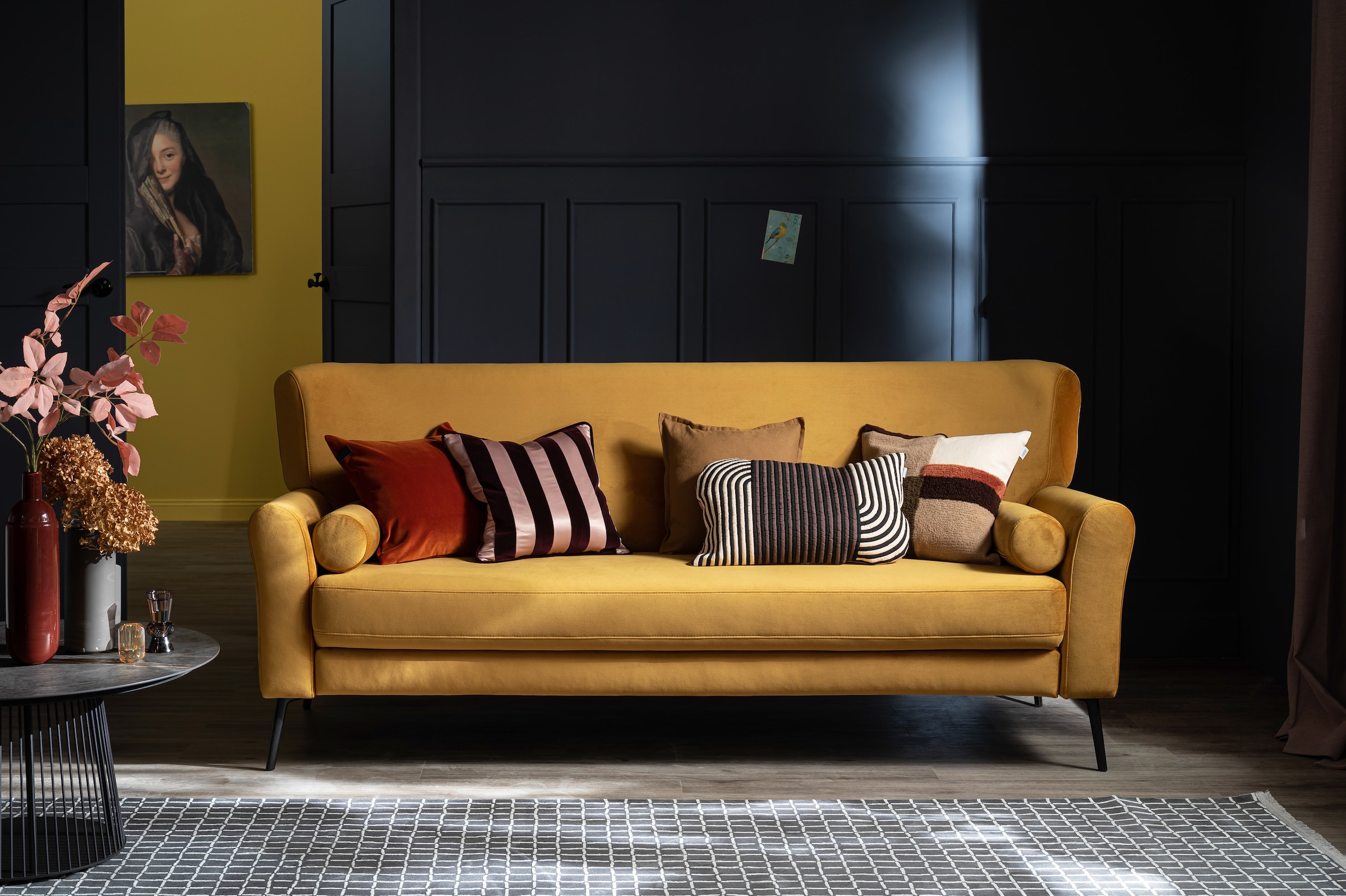 SCHÖNER WOHNEN-Kollektion Teppich »Magic 6104« rechteckig 7 mm Höhe Hoch Tief Struktur, mit Viskose, weich und glänzend