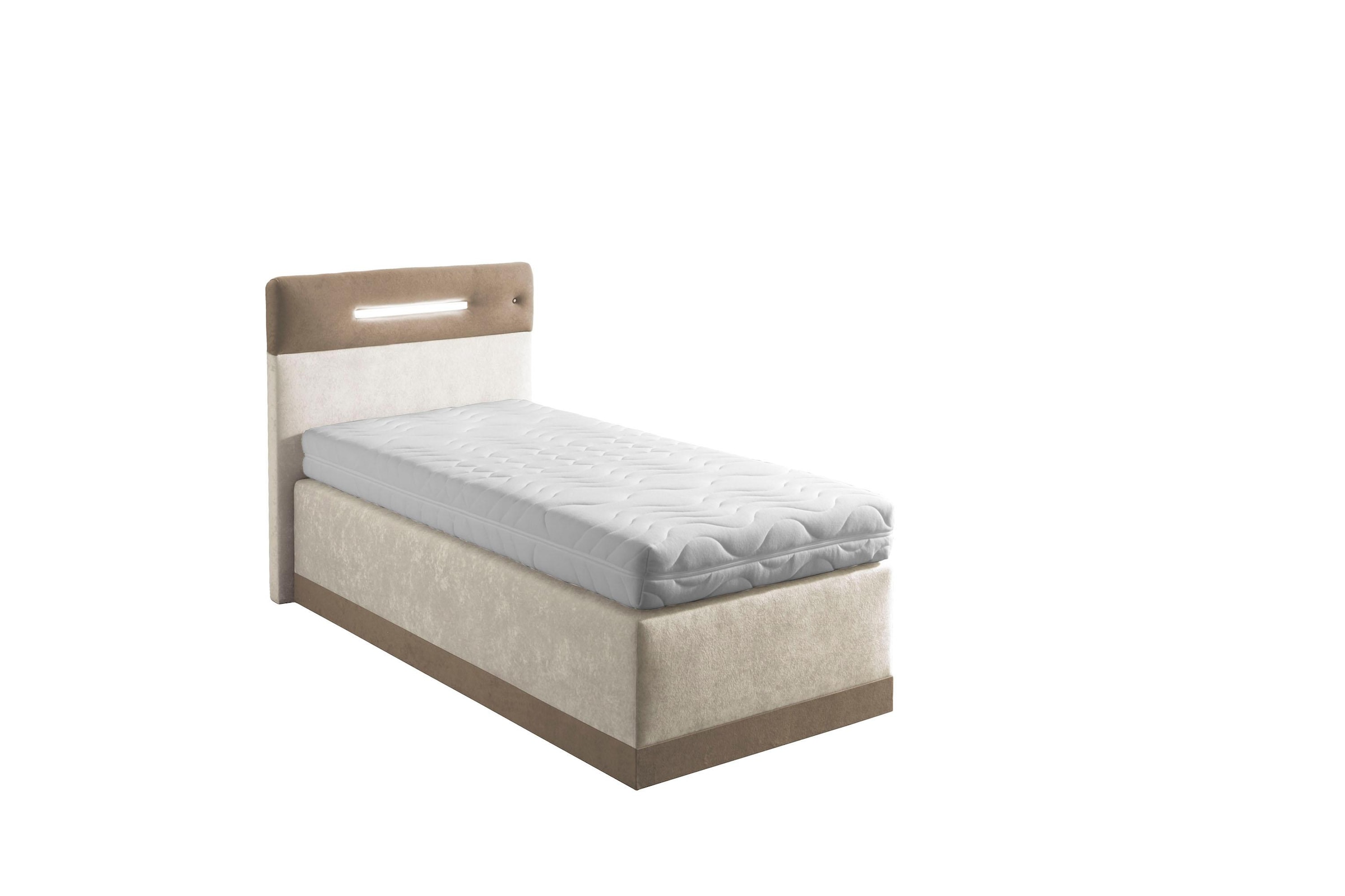 Westfalia Schlafkomfort Boxspringbett mit LED-Beleuchtung