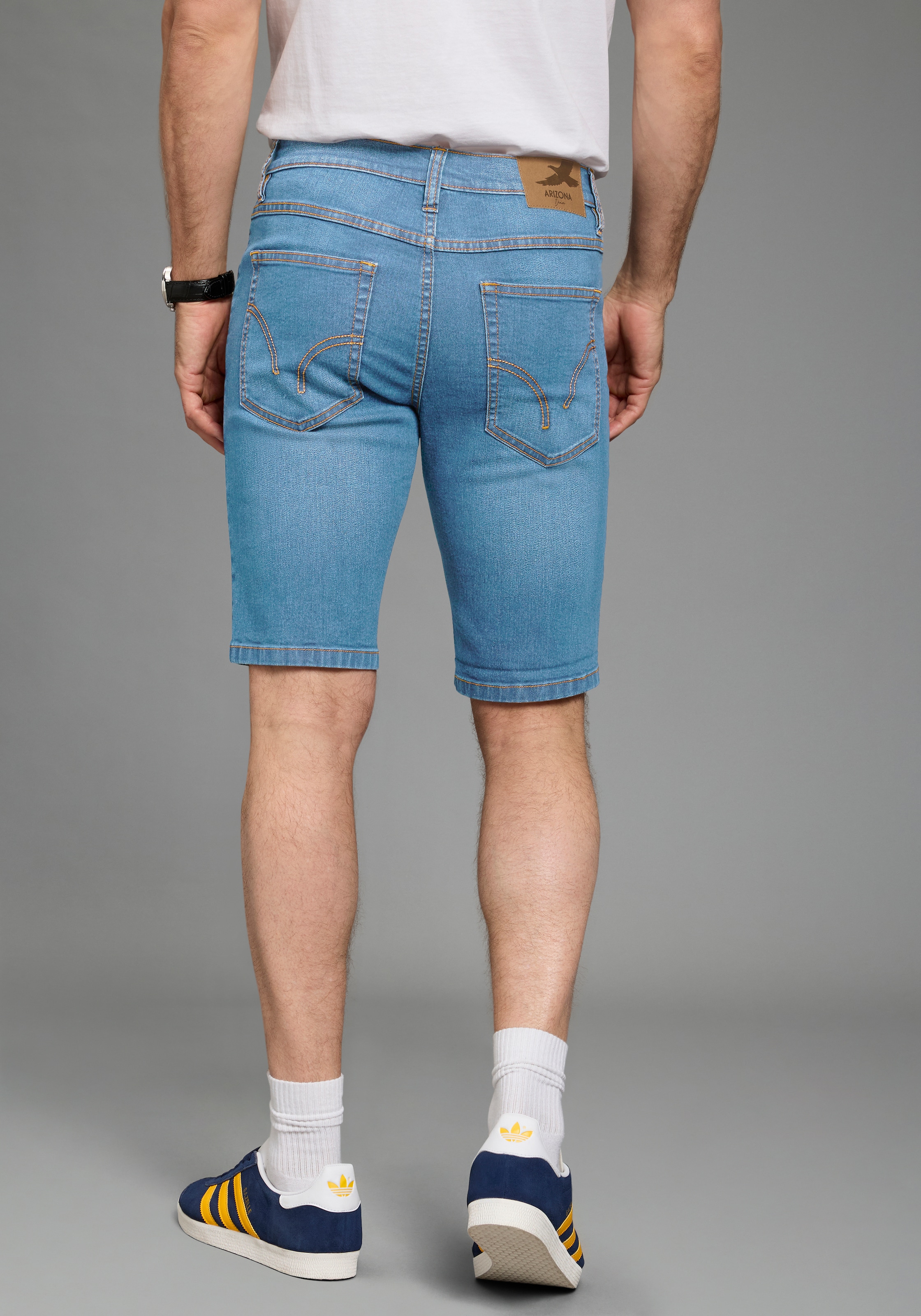 Arizona Jeansshorts »Doppelpack Denimshorts« 2er-Pack,  Regular-Fit, gerade geschnittenes Bein