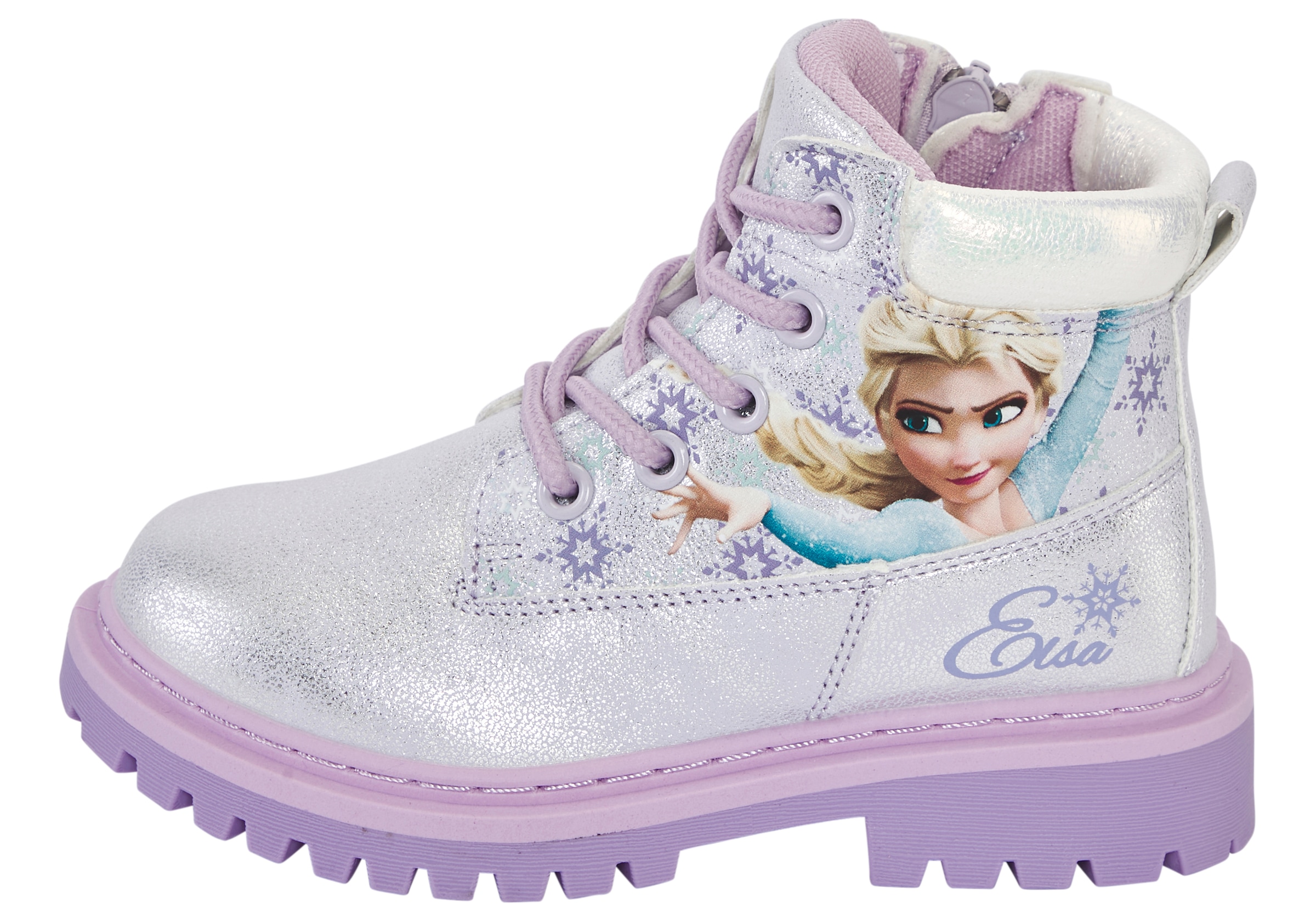 Disney Bottines à lacets »FROZEN«  Winterschuhe, Winterboots, Schnürstiefel, Winterstiefel