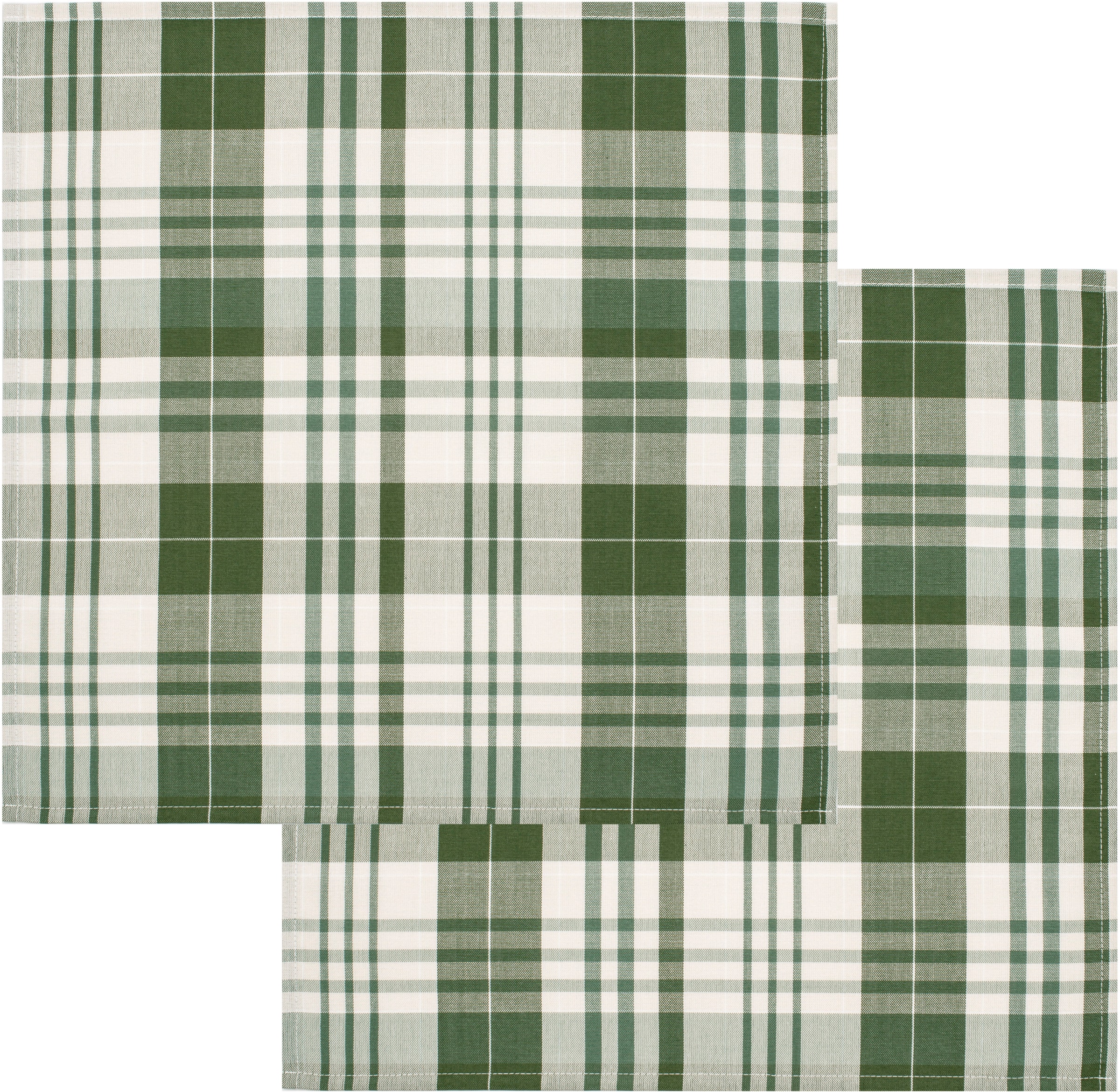 GOODproduct Serviette en tissu »Candise« Check Muster,