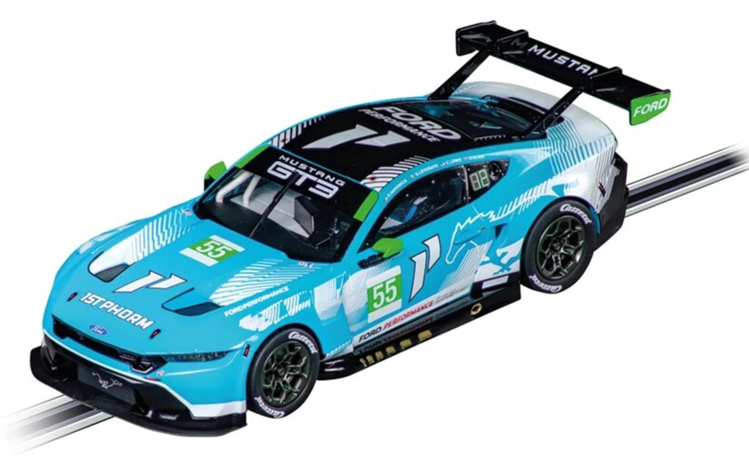 Carrera® Voiture de course »Ford Mustang GT3 No.55 Slotcar 1:32« Digitales Slotcar Ford Mustang GT3 Proton Competition