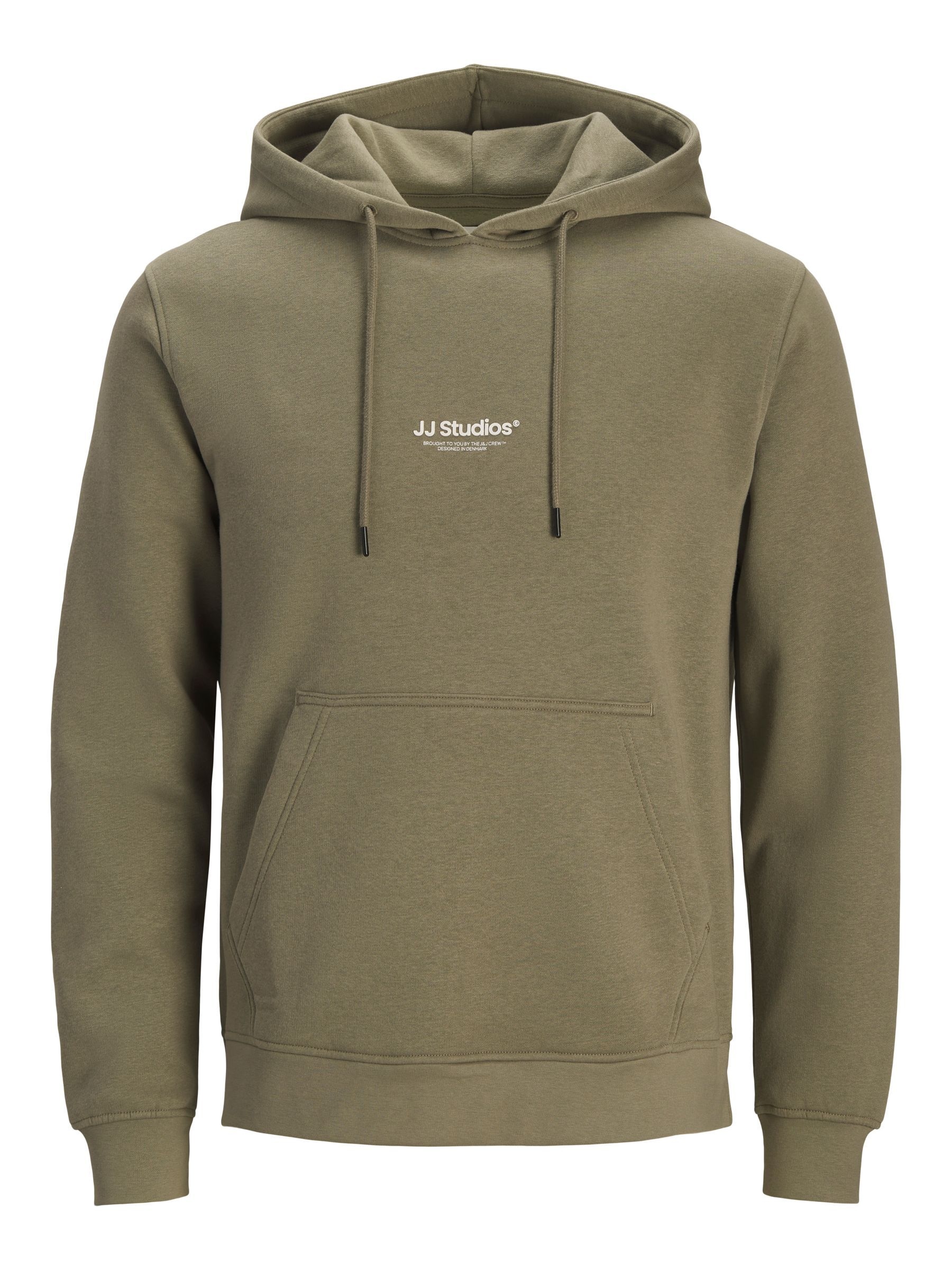 Jack & Jones Kapuzensweatshirt »JJESOHO SWEAT HOOD NOOS«, Baumwollmischung, relaxed fit
