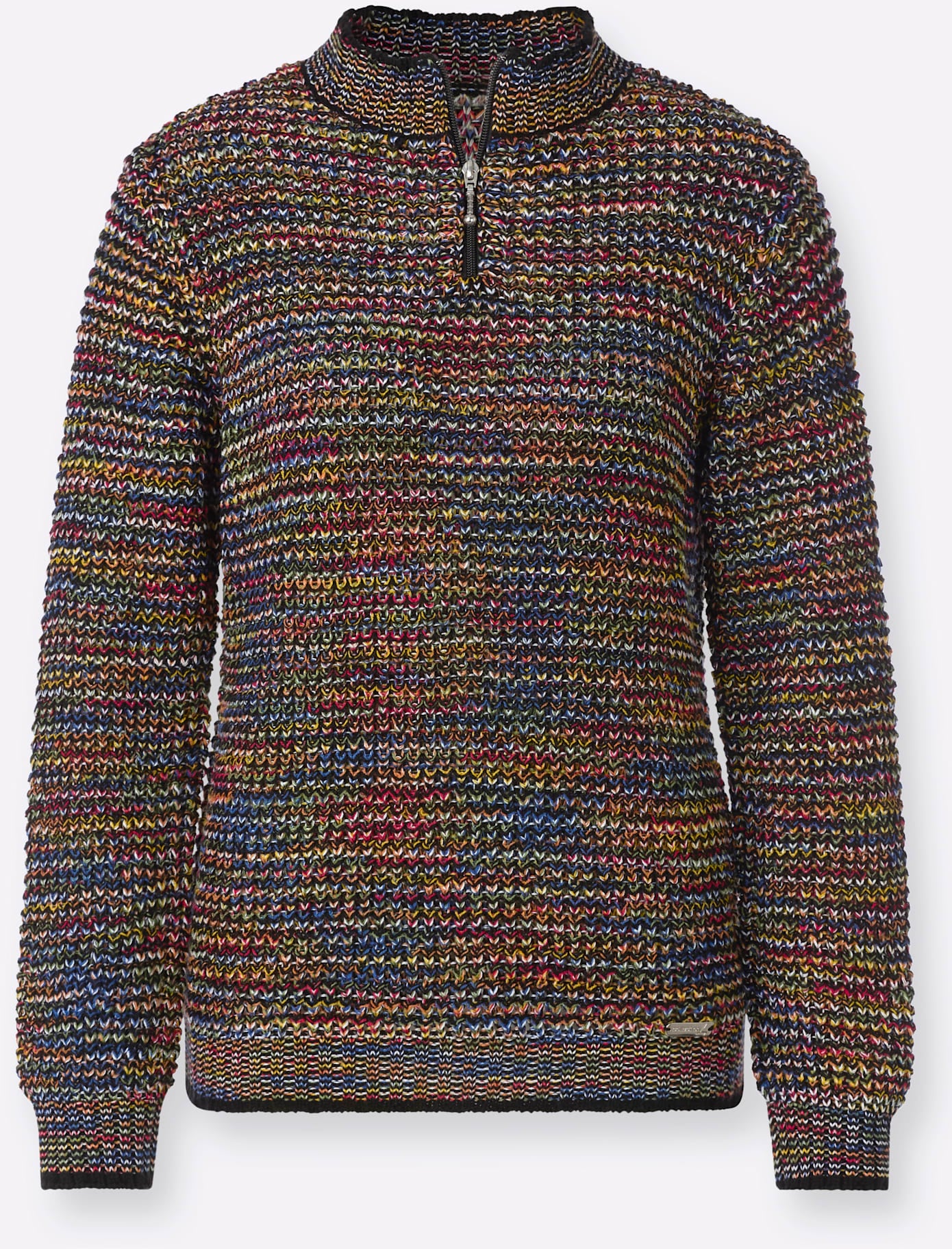 Casual Looks Pull à col montant »Stehkragen-Pullover«
