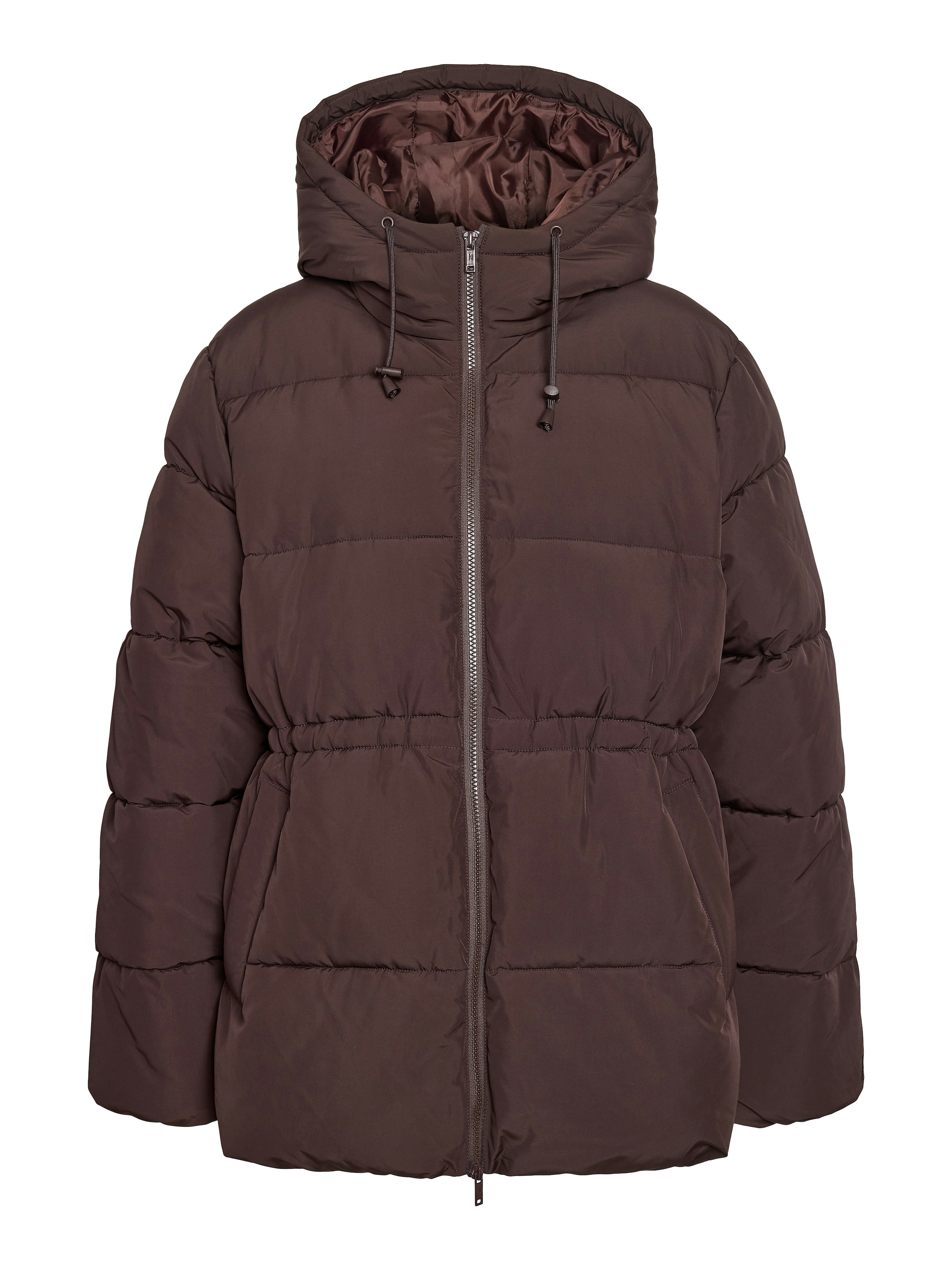 Noisy may Veste matelassée »NMROSY WAISTED PUFFER JACKET NOOS« avec capuche fibre synthétique