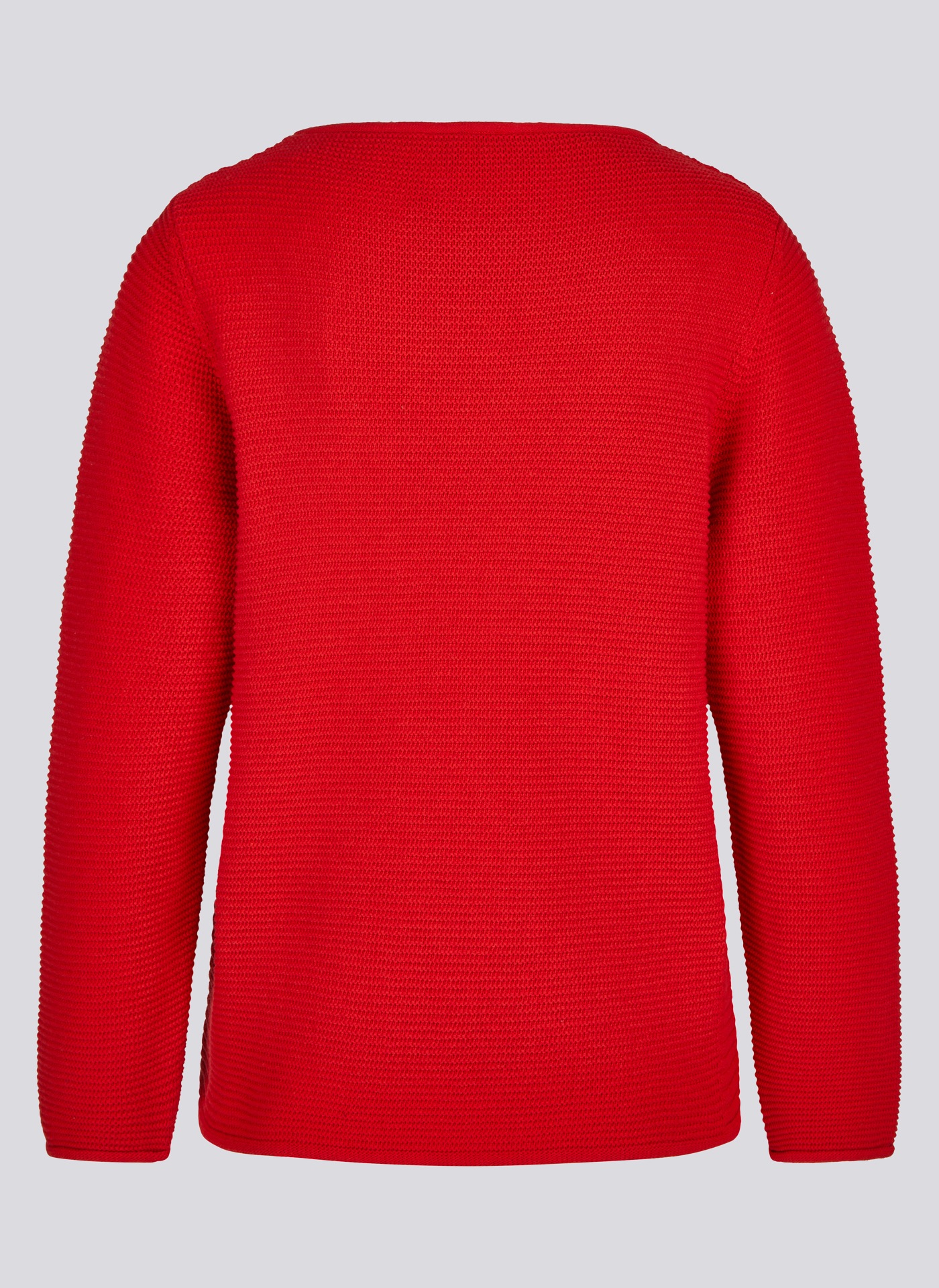 Rabe Pull en tricot avec texture fine / col rond