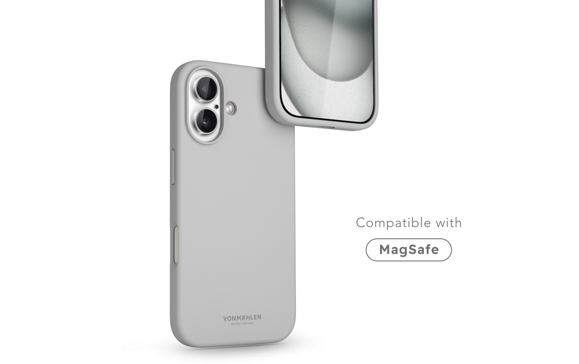 VONMÄHLEN Backcover »Soft Silicone iPhone 16 Plus« Apple iPhone 16 Plus