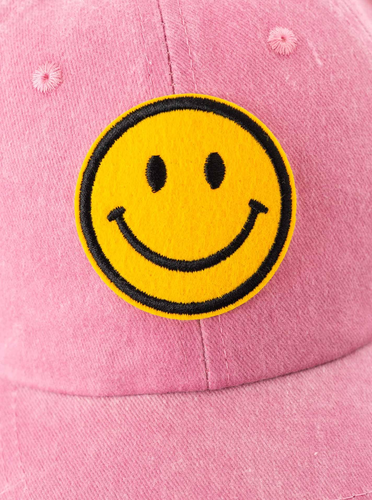 Zwillingsherz Casquette de baseball »"Face"« mit fröhlichem Patch, justierbar