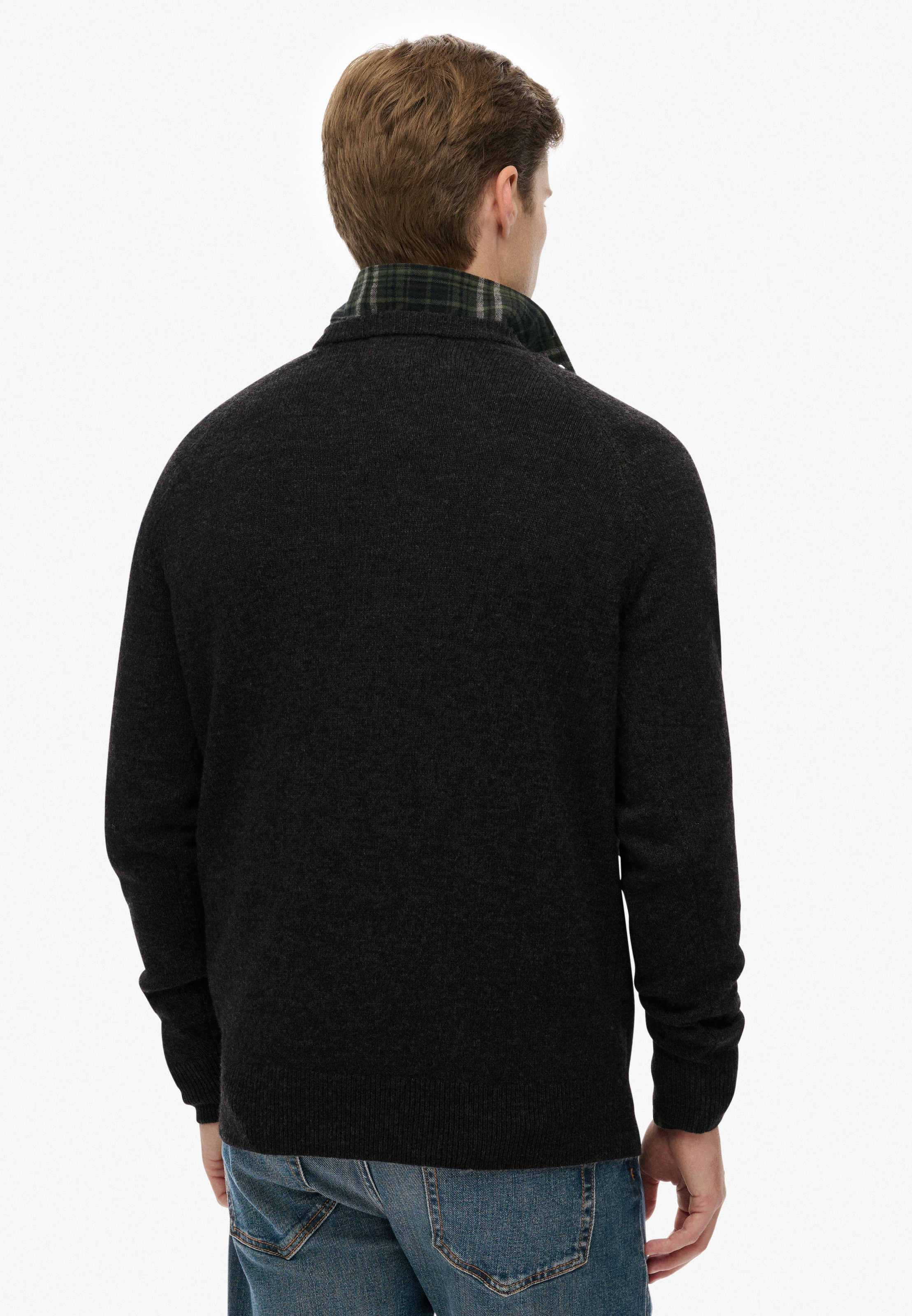 Superdry Pull en tricot »WOOL BLEND JUMPER«