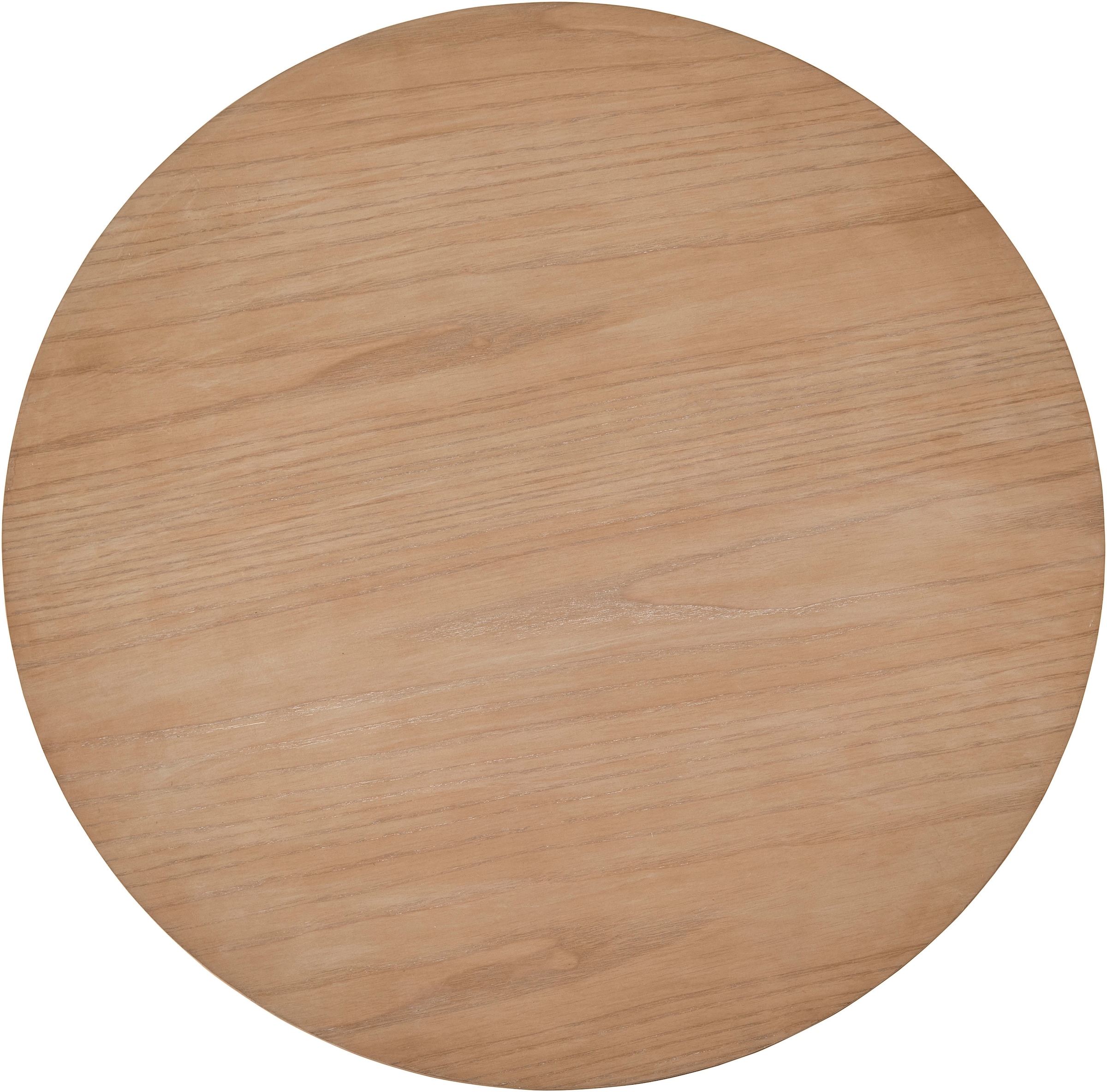 s.Oliver Table d'appoint »Hemmon« mit massivem Eschenfuss, edler Echtholzplatte, Durchmesser 50 cm