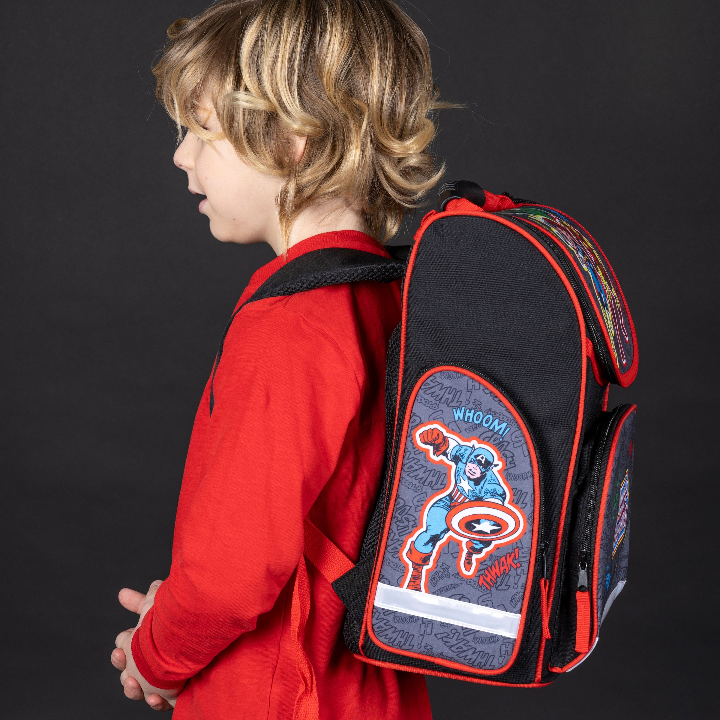 UNDERCOVER Schulranzen »Clou« Reflektoren